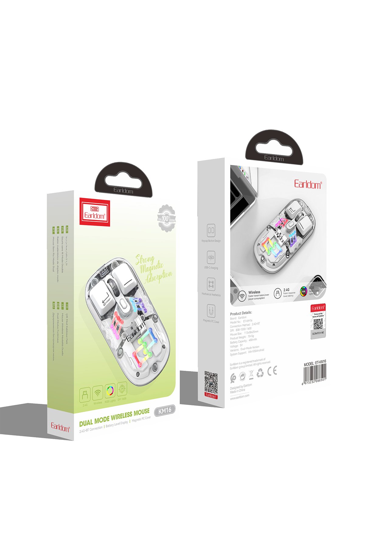 Earldom EH236 Katlanabilir Manyetik Magsafe Araç Tutucu - Siyah