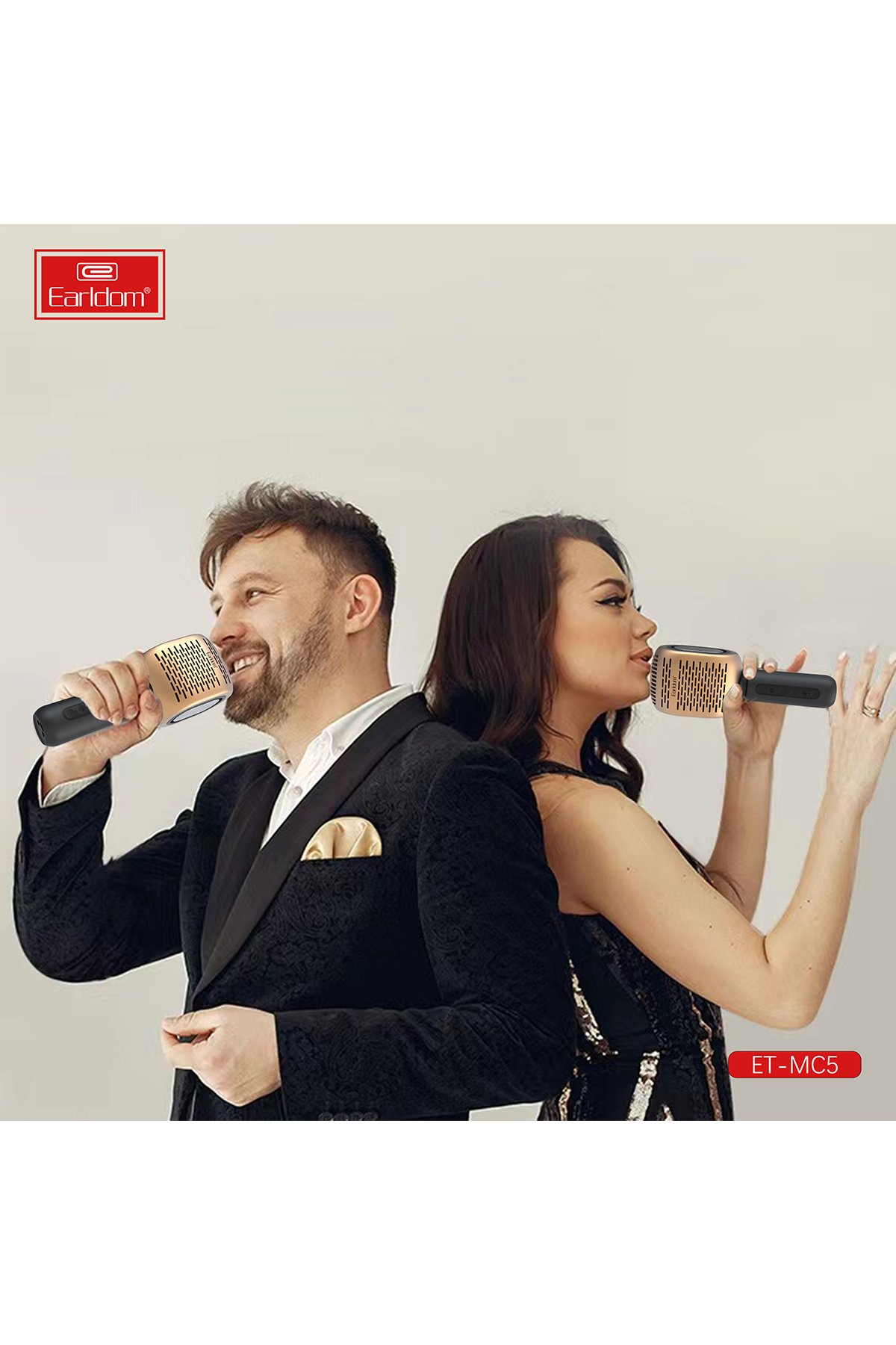 Earldom E73C Tek Kulak İçin Type-C Kablolu Kulaklık - Beyaz