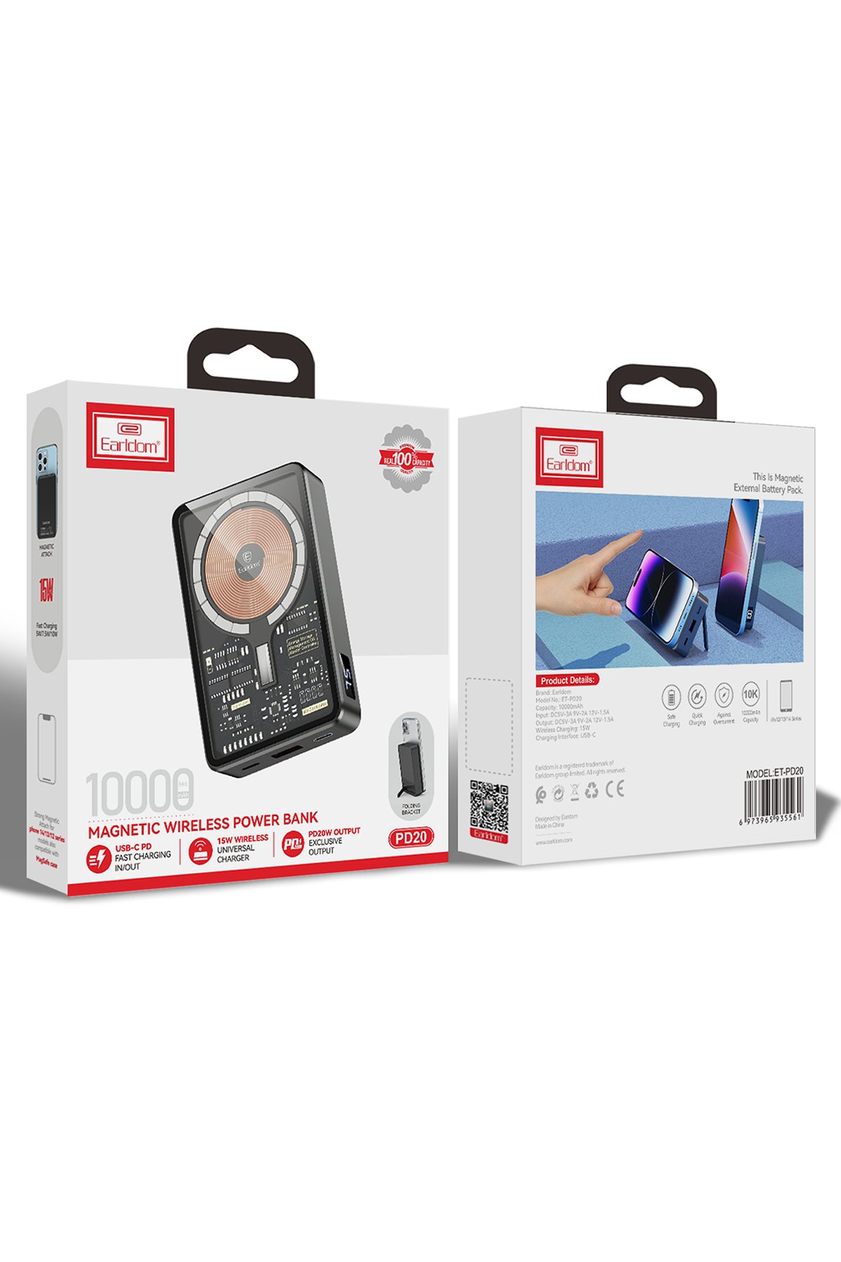 Earldom F06 Radyatör Soğutuculu Joystick Yapılı Oyun Tuşu - Siyah