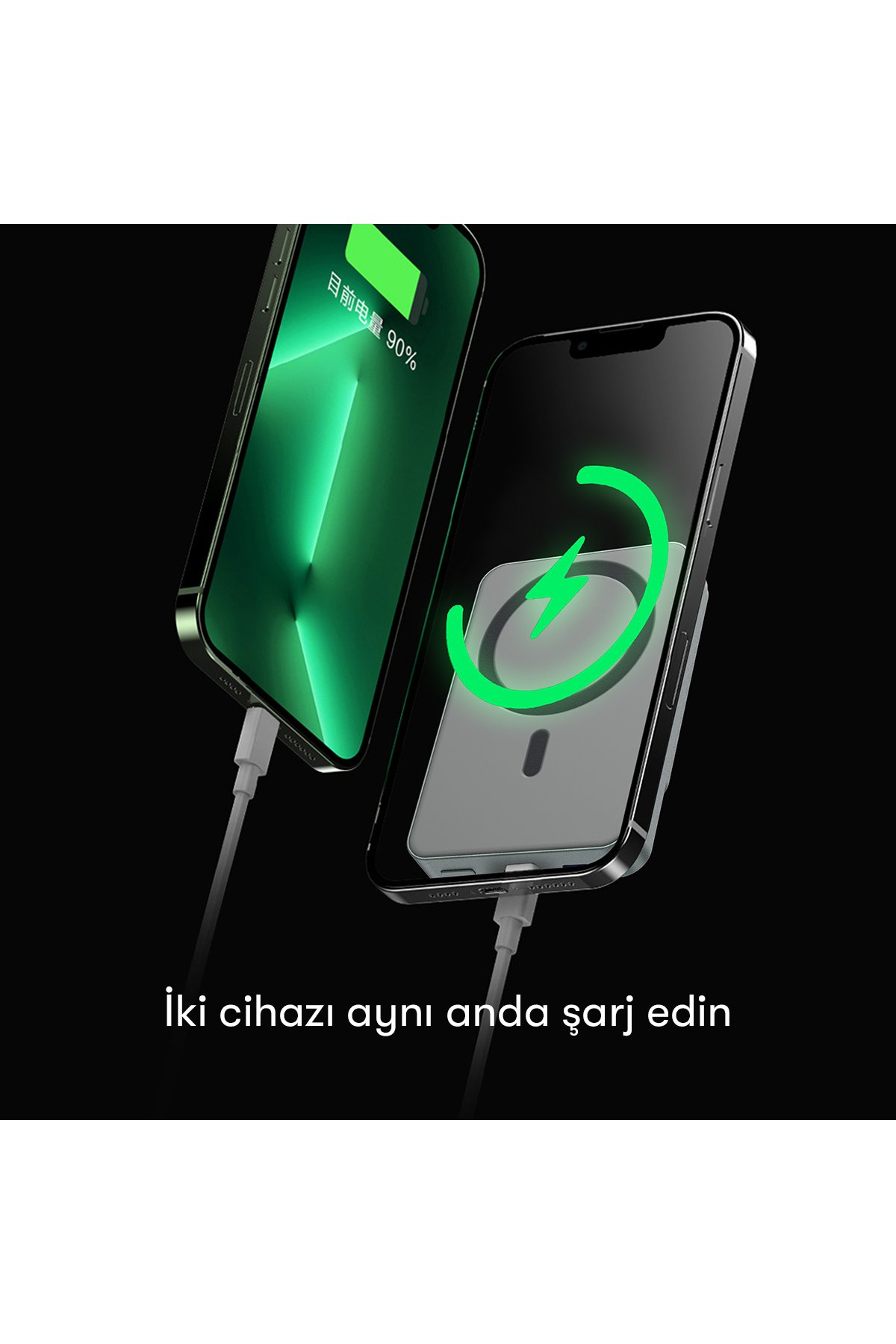 Earldom EH252 Ayarlanabilir Yapışkanlı Manyetik Magsafe Araç Tutucu - Siyah