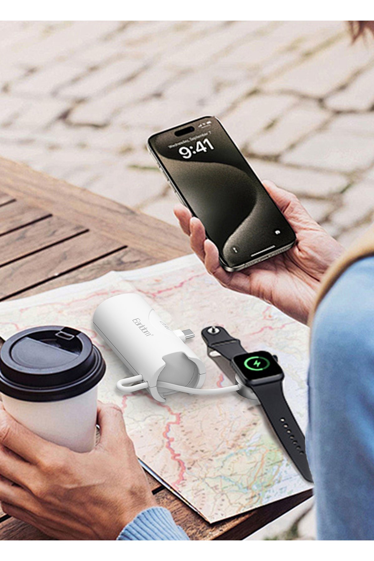 Earldom A32 RGB Işıklı 2 Adet Karaoke Mikrofonlu Bluetooth Kablosuz Hoparlör - Pembe