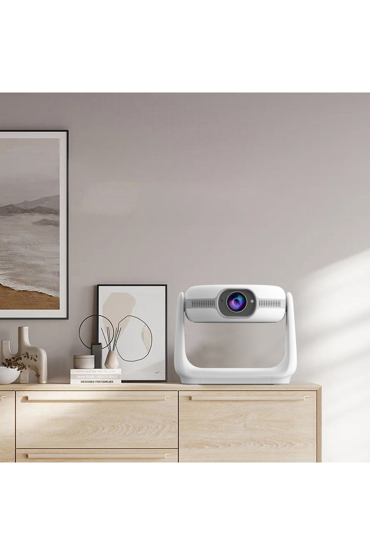 Earldom PD23 5.000 mAh 20W Kablosuz Şarjlı PD Hızlı Şarj Mini Powerbank - Mor