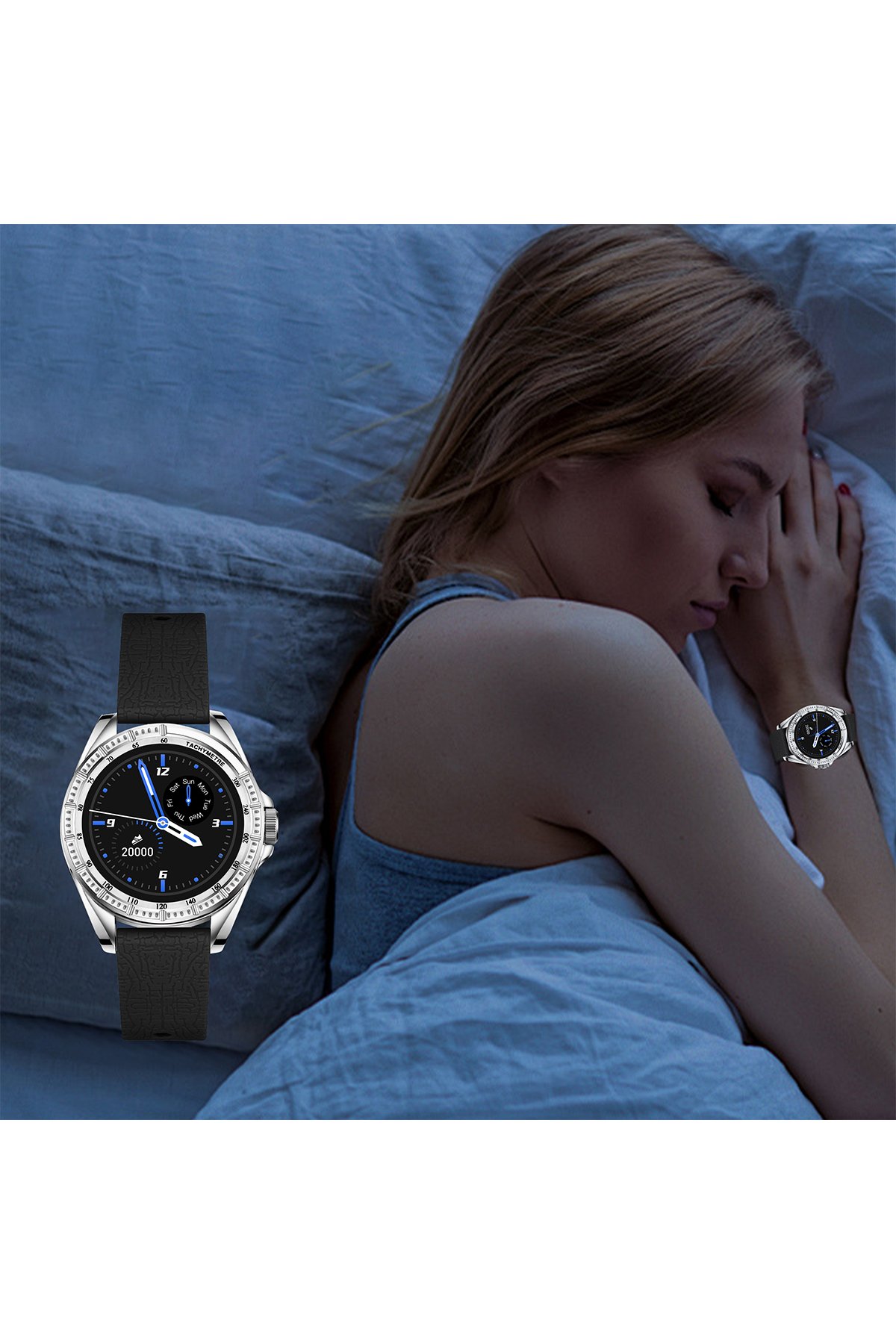 Earldom SW9 Akıllı Saat ve Airpods Kulaklık Set - Siyah