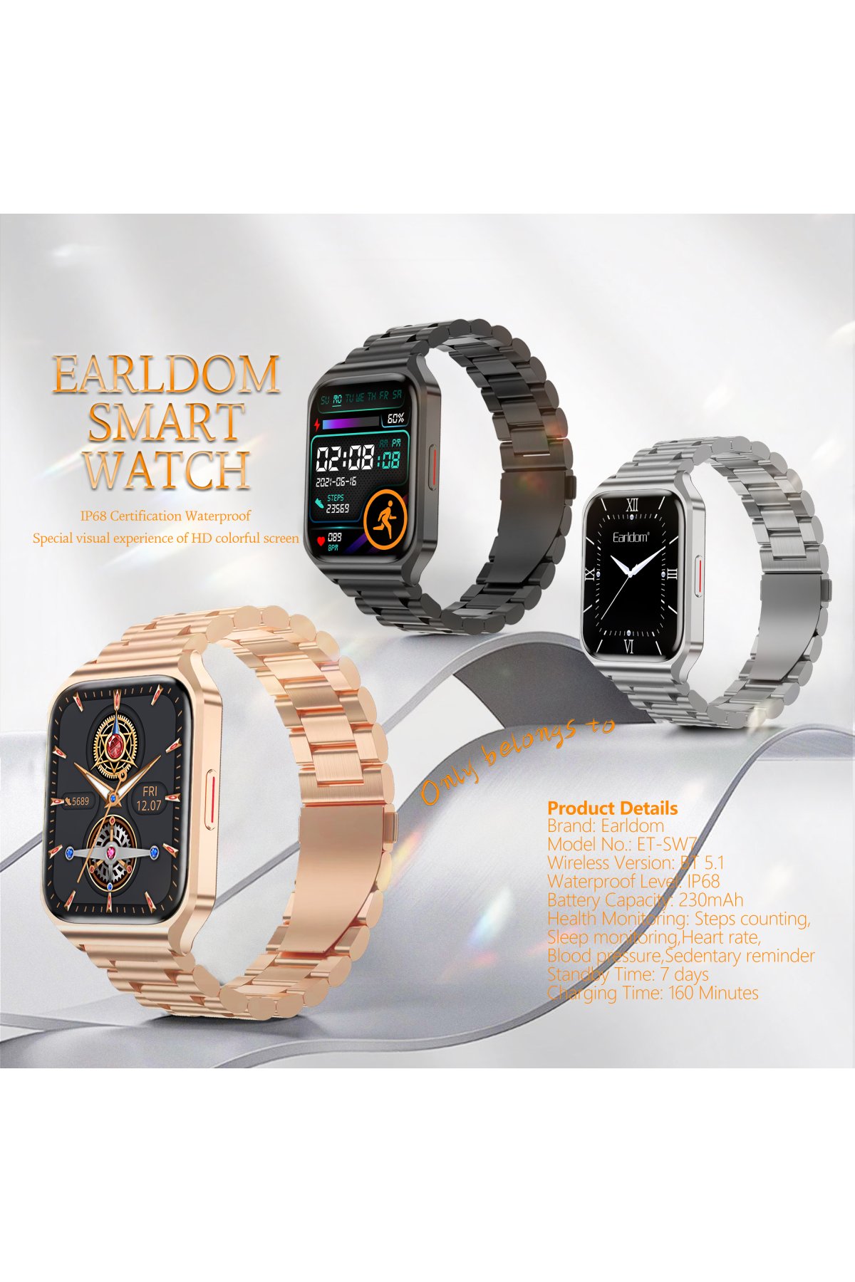 Earldom ES-EU42C 20W Type-C Çıkışlı Ekstra Type-C to Type-C Kablolu PD Hızlı Şarj Cihazı - Beyaz