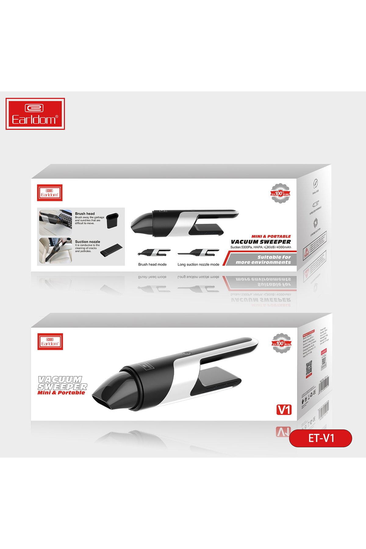 Earldom EC-190CC 1M 60W Type-C to Type-C PD Hızlı Şarj Kablosu - Beyaz