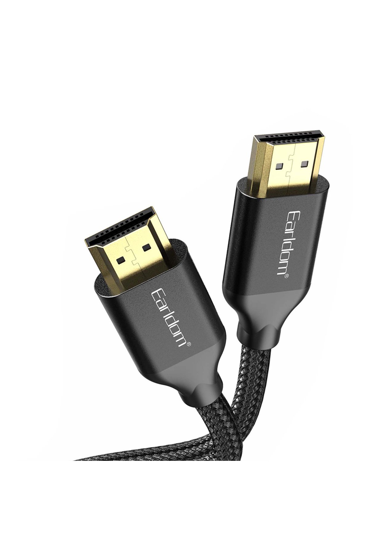 Earldom EU47 67W USB QC 3.0 Çıkışlı ve USB to Type-C Kablolu PD Hızlı Şarj Cihazı - Beyaz