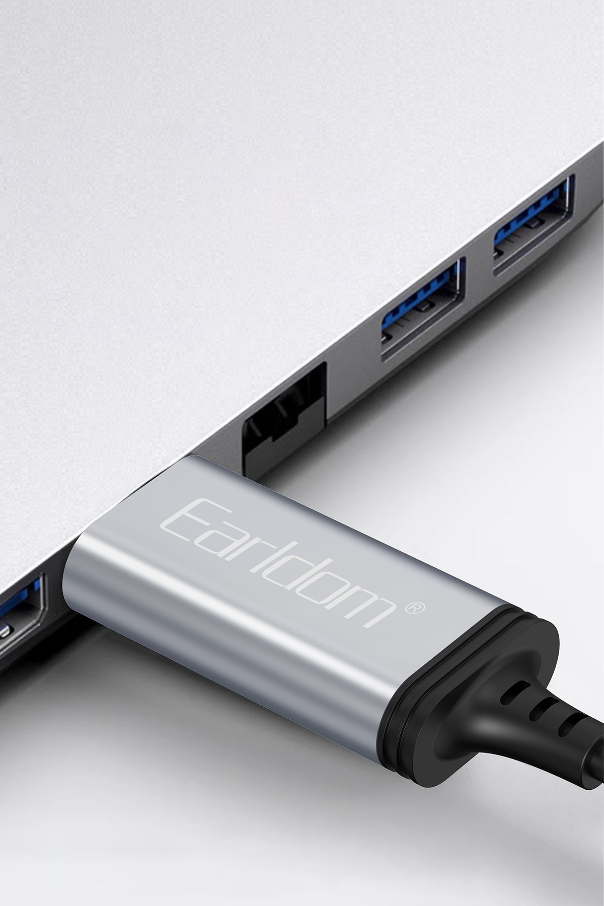 Earldom OT90L Tak Çalıştır Lightning to Type-C Dönüştürücü - Gümüş
