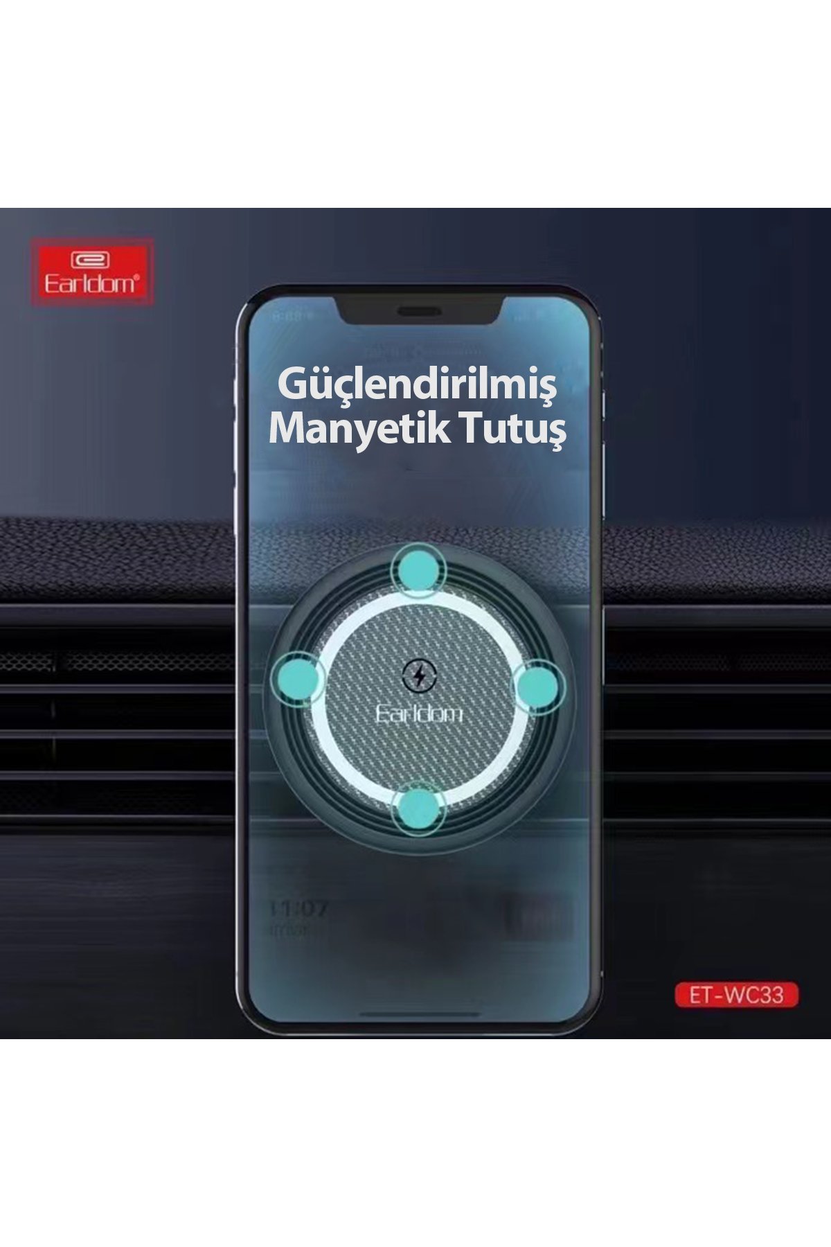 Earldom OT49 Tak Çalıştır Lightning to Aux Dönüştürücü - Beyaz