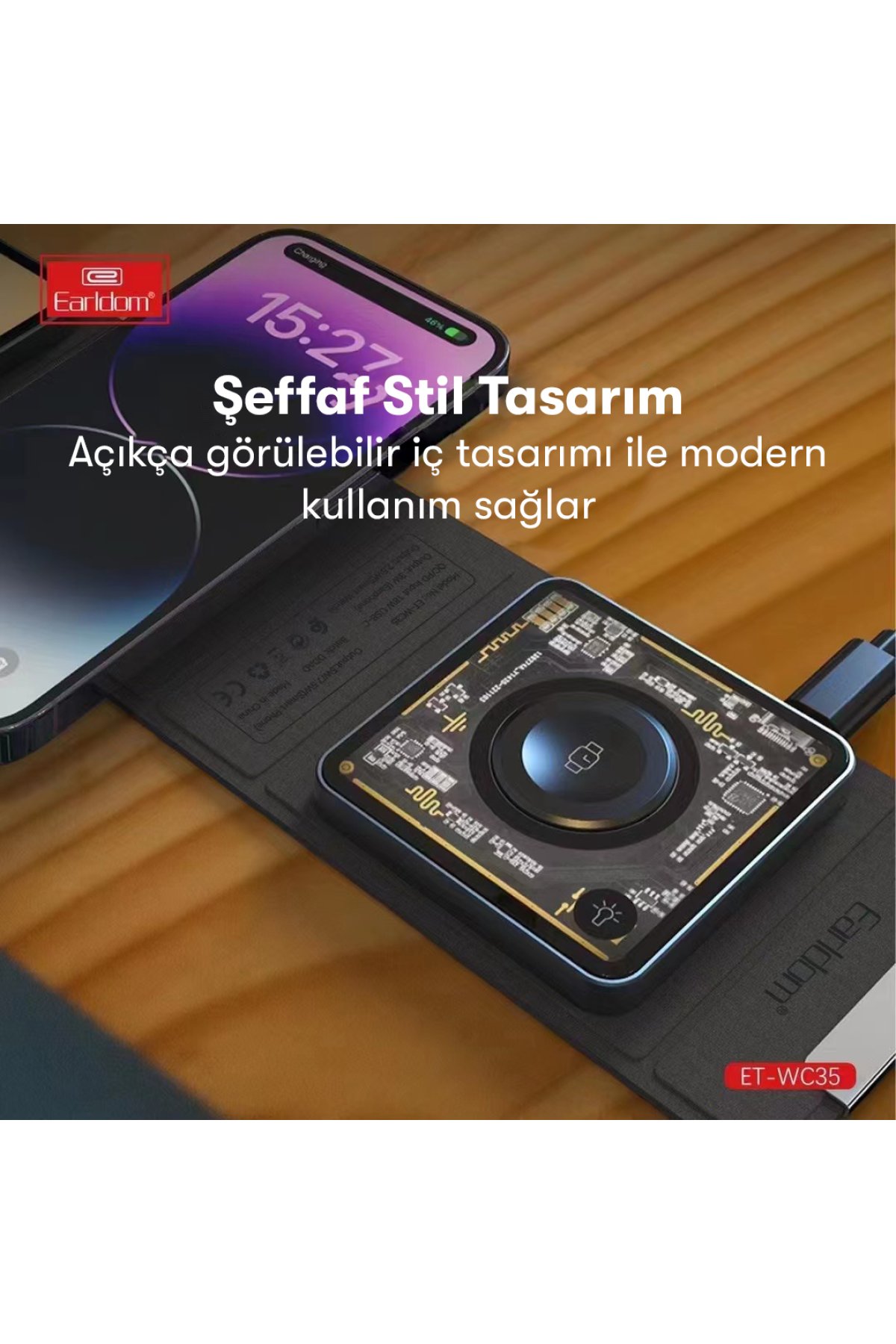 Earldom M91 Bluetooth 5.0 Usb Aux Dönüştürücü - Siyah