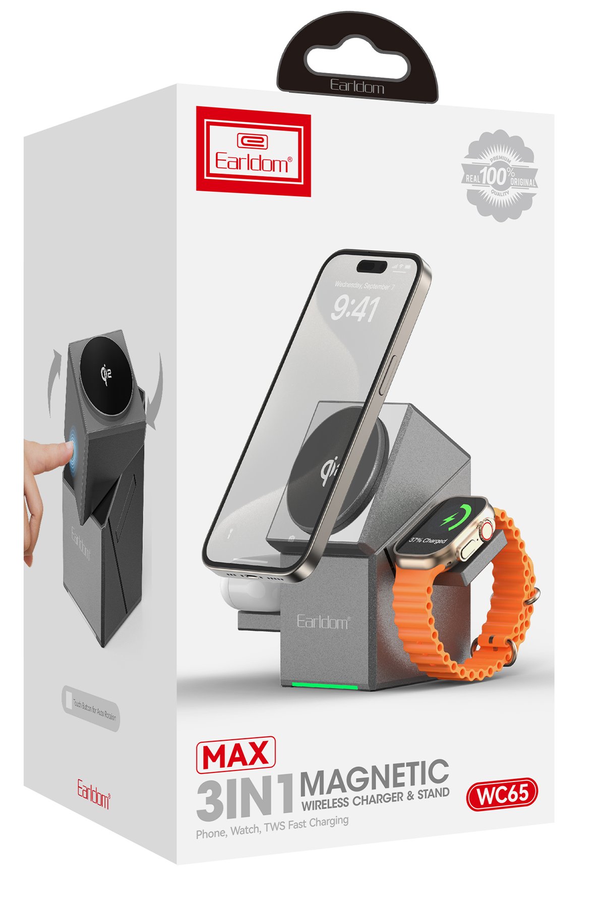 Earldom OT80 3in1 Otg Dönüştürücü - Siyah