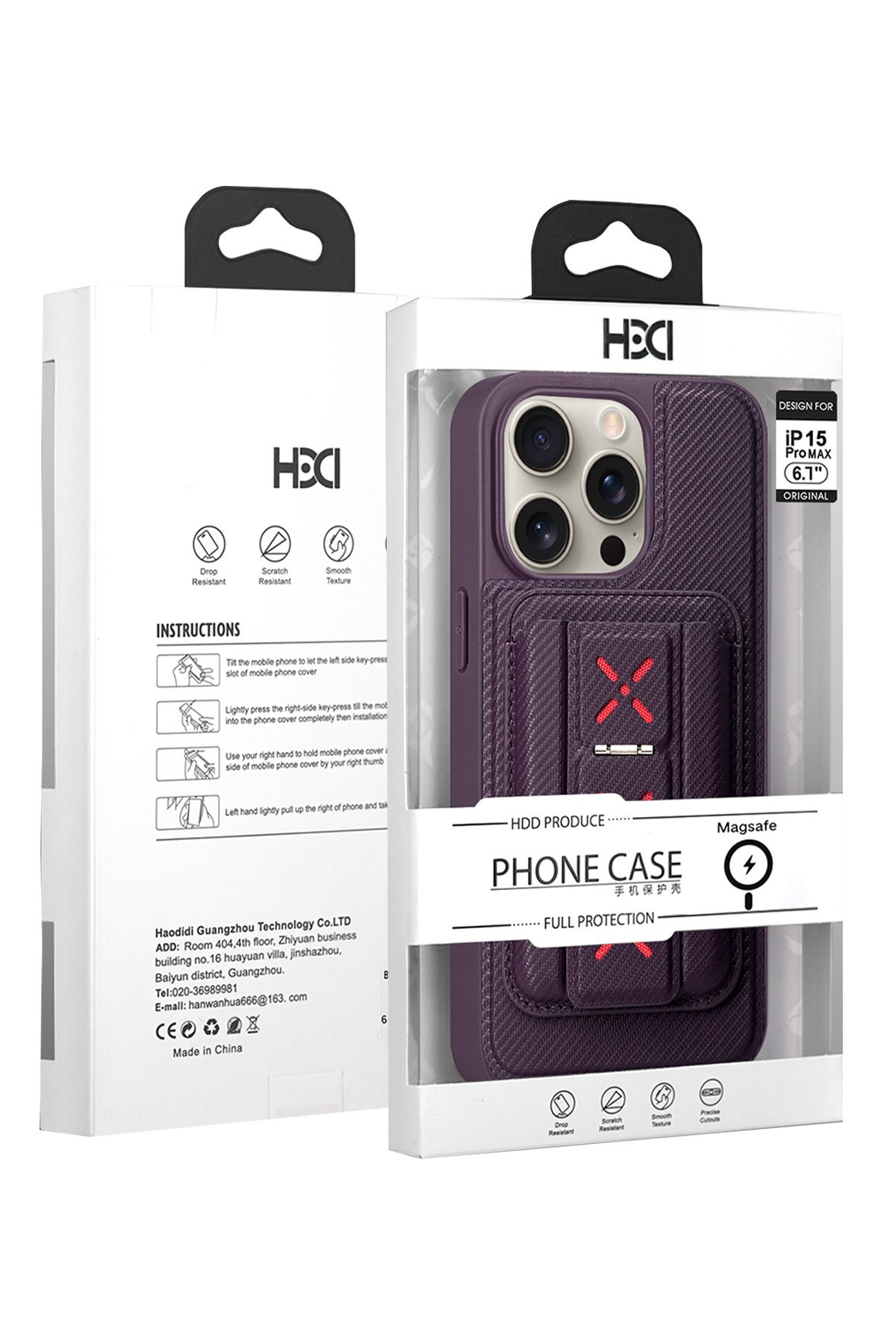 HDD iPhone 13 HBC-201 Salvador Simli Kapak - Lacivert
