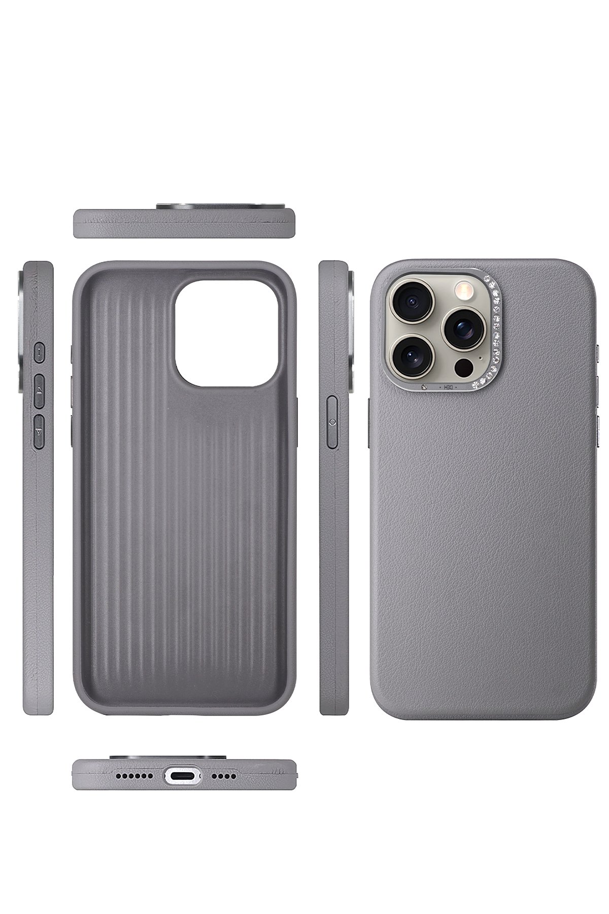 HDD iPhone 14 HBC-247 Atina Kartvizitli Kapak - Siyah