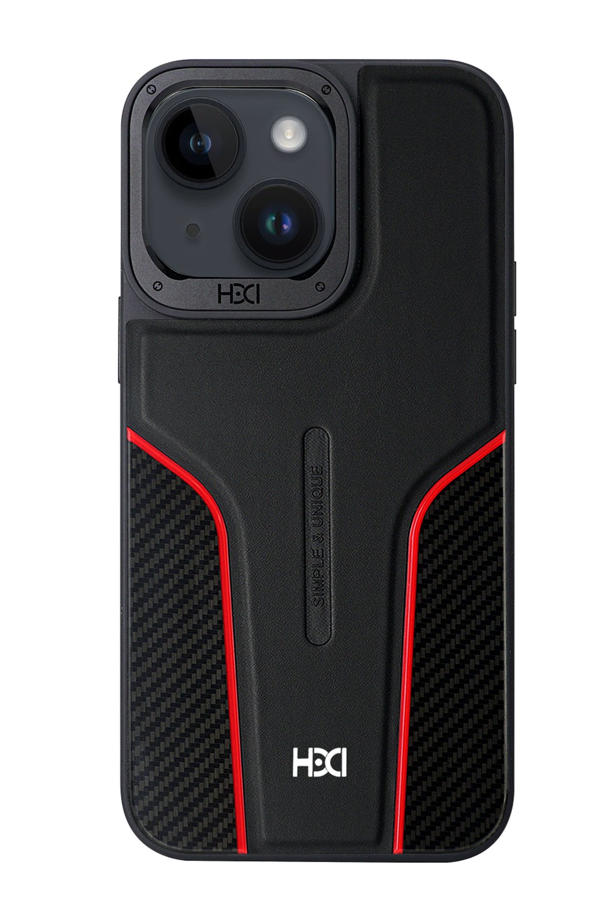 HDD iPhone 14 HBC-265 Madrid Magsafe Standlı Kapak - Titan Gri