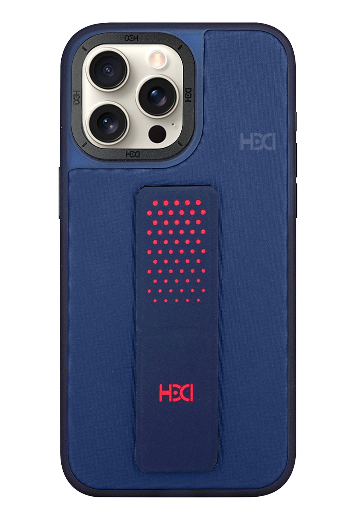 HDD iPhone 14 Pro Max Kılıf HBC-190 Kolaj Kapak - Koyu Yeşil