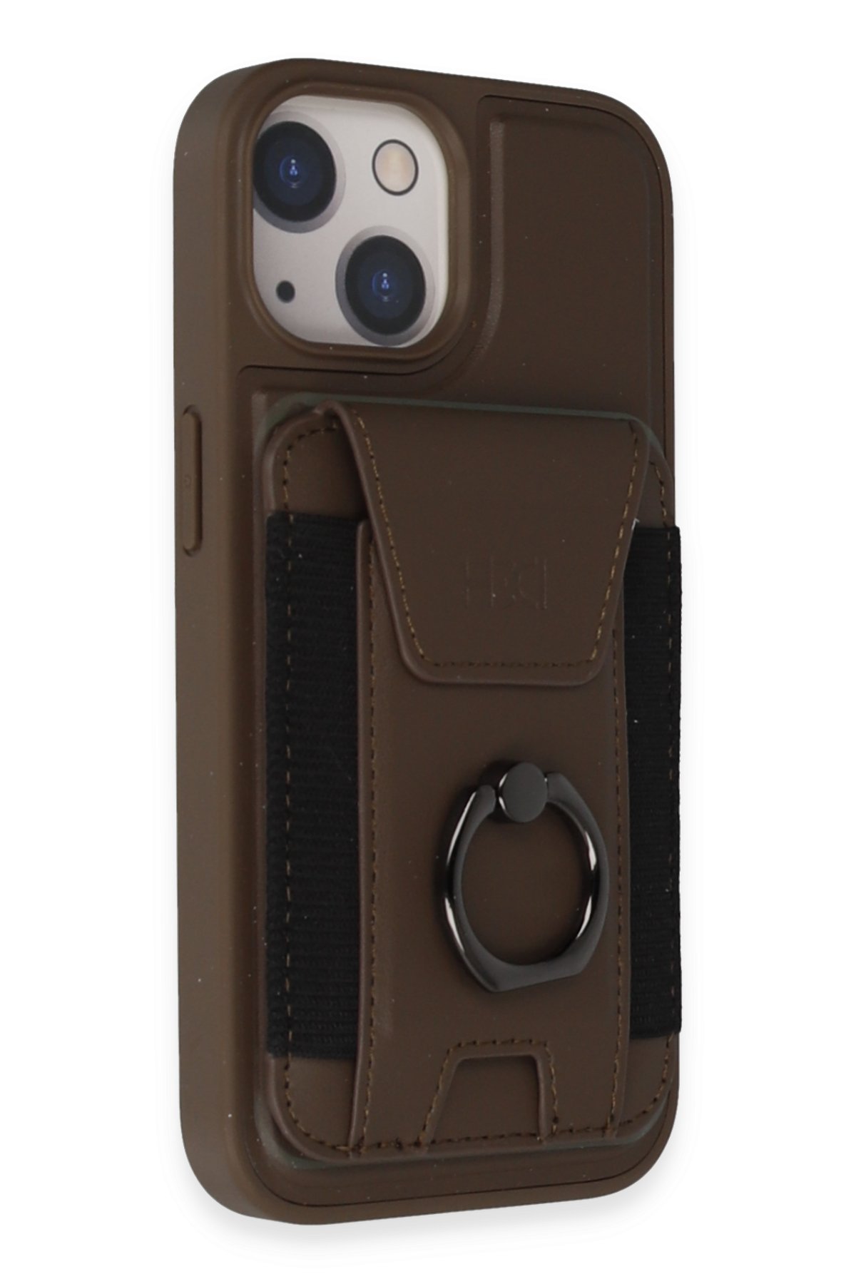 HDD iPhone 15 HBC-248 Lima Standlı Kapak - Siyah