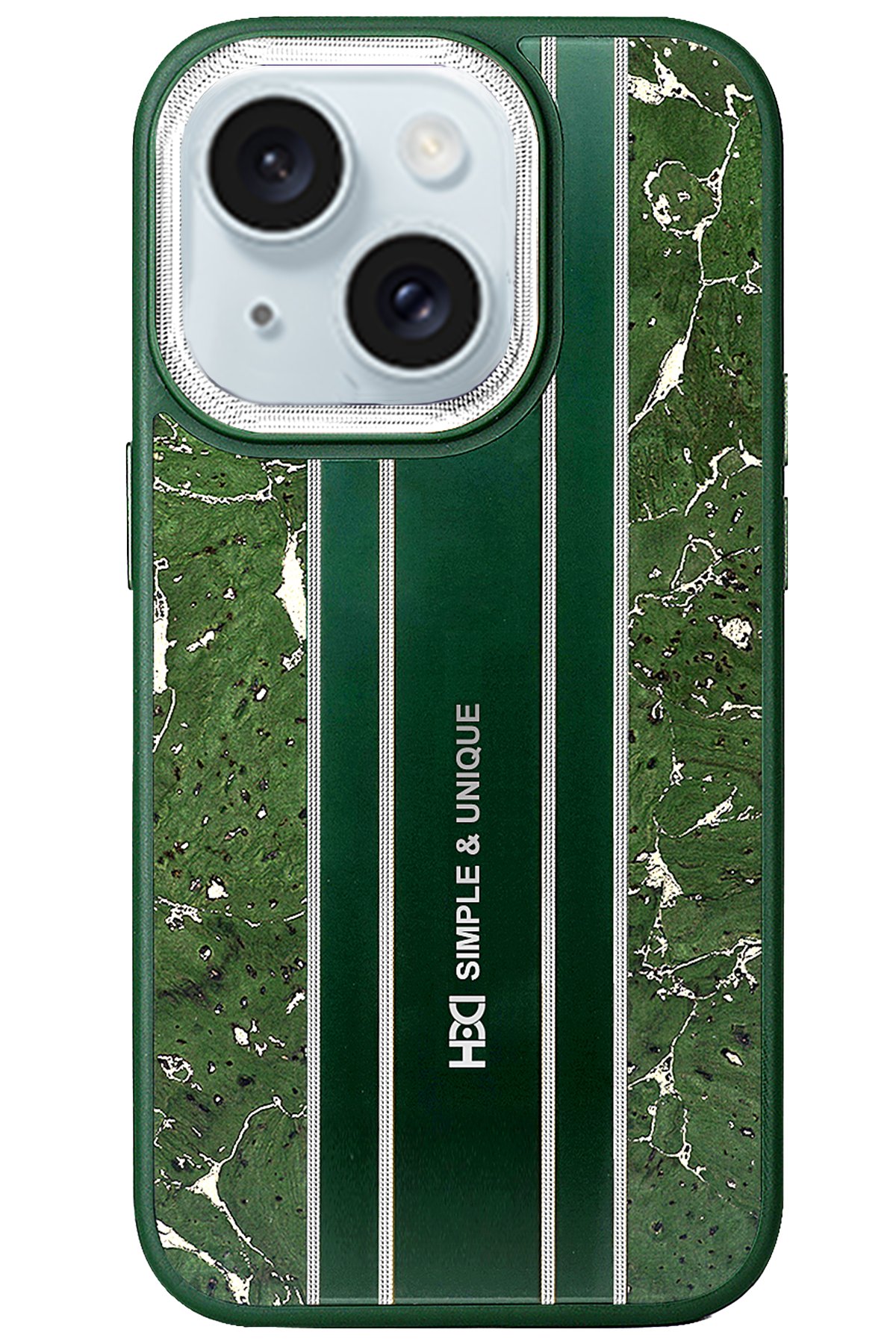 HDD iPhone 15 HBC-255 Viyana Kapak - Titan Gri