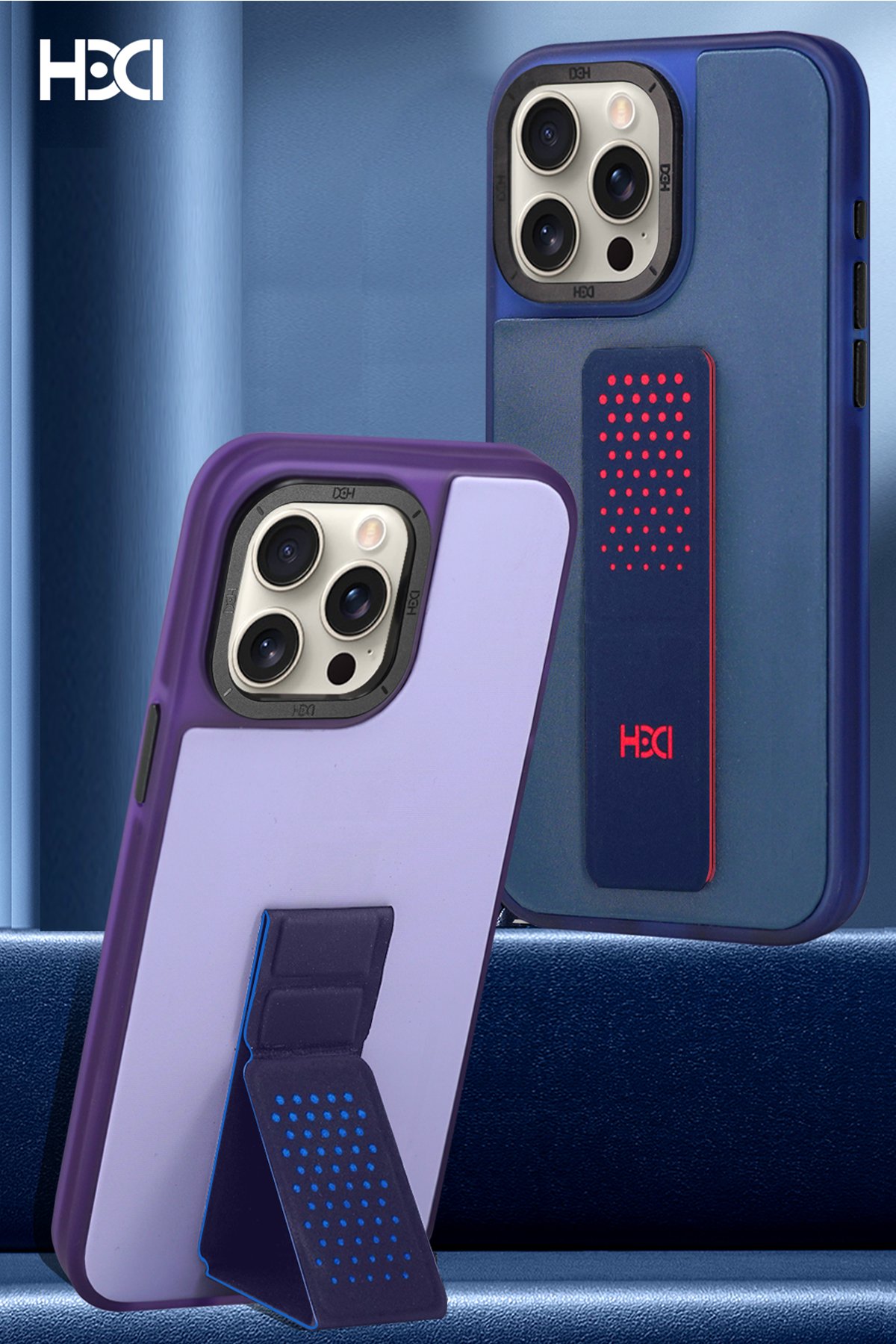 HDD iPhone 15 Pro HBC-255 Viyana Kapak - Siyah