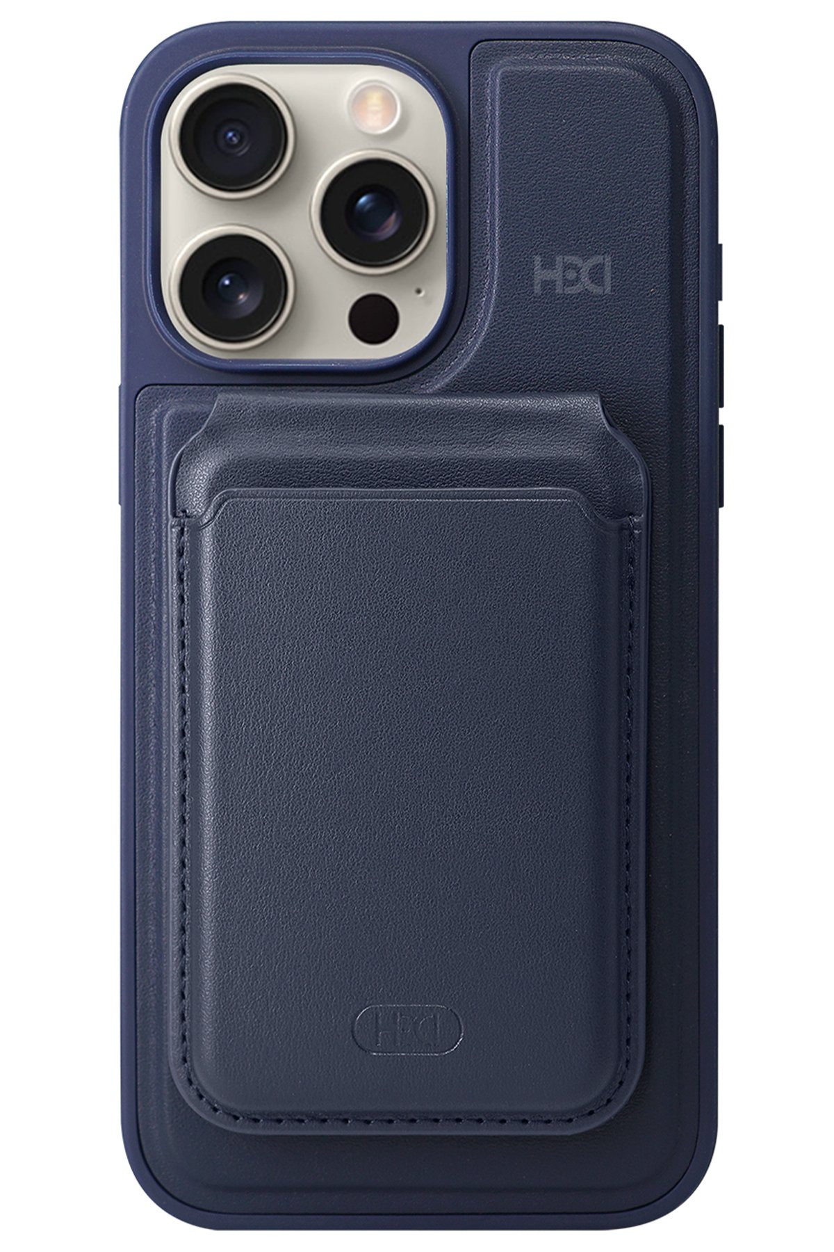 HDD iPhone 15 Pro HBC-247 Atina Kartvizitli Kapak - Derin Mor
