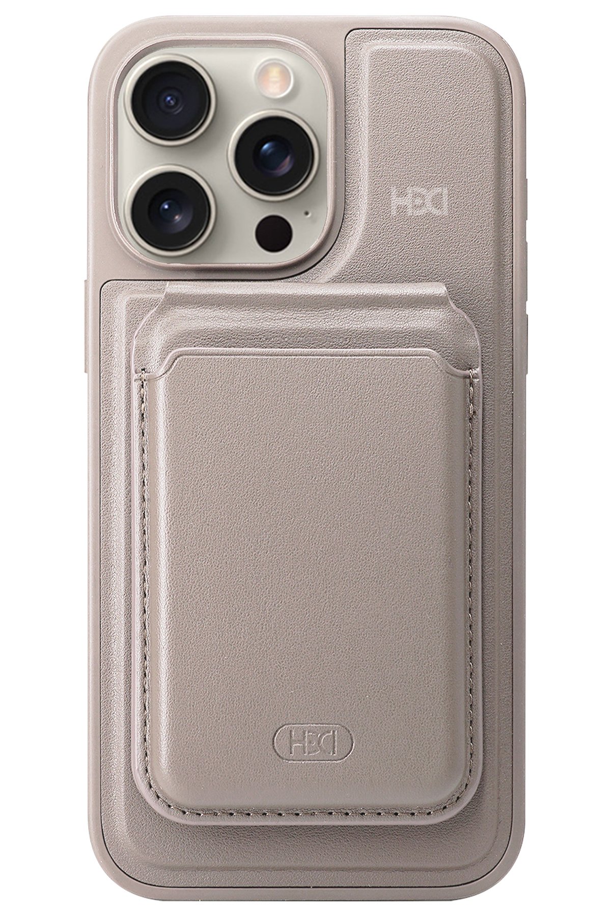 HDD iPhone 15 Pro HBC-248 Lima Standlı Kapak - Lacivert