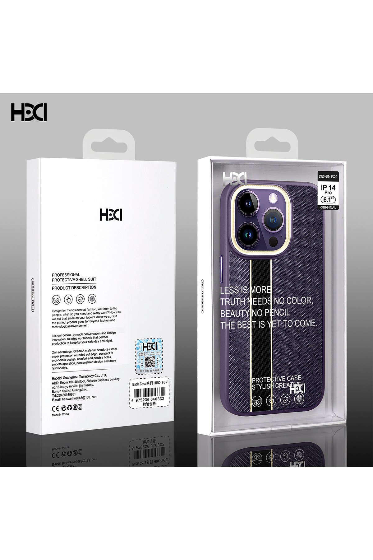 HDD iPhone 15 Pro Kılıf HBC-163 Times Kapak - Kahverengi