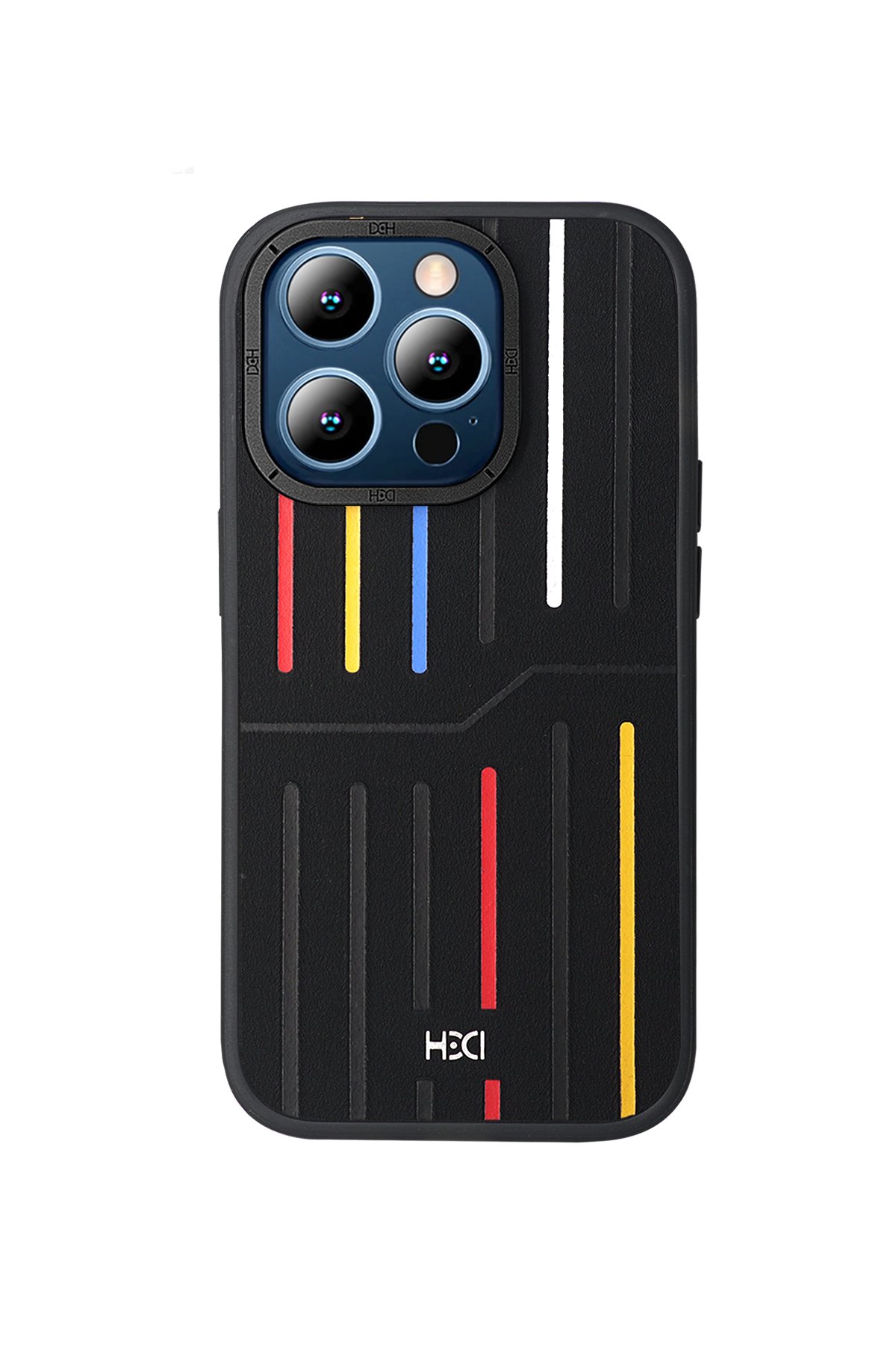 HDD iPhone 15 Pro HBC-239 Colombo Standlı Kapak - Kahverengi