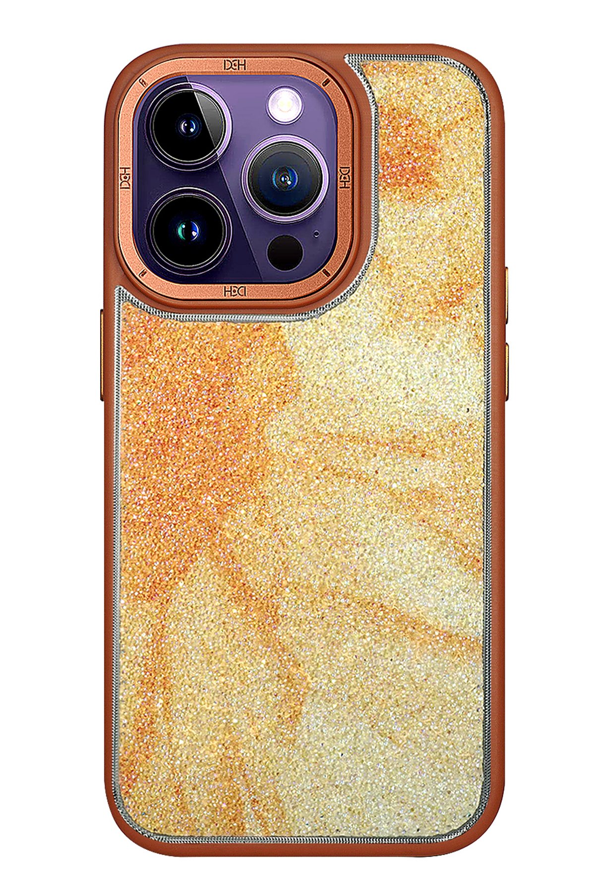 HDD iPhone 15 Pro Max Kılıf HBC-221 Roma Kapak - Lacivert