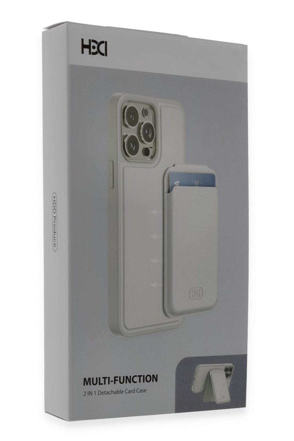 HDD iPhone 15 Pro Max Kılıf HBC-222 Bern Kapak - Kahverengi