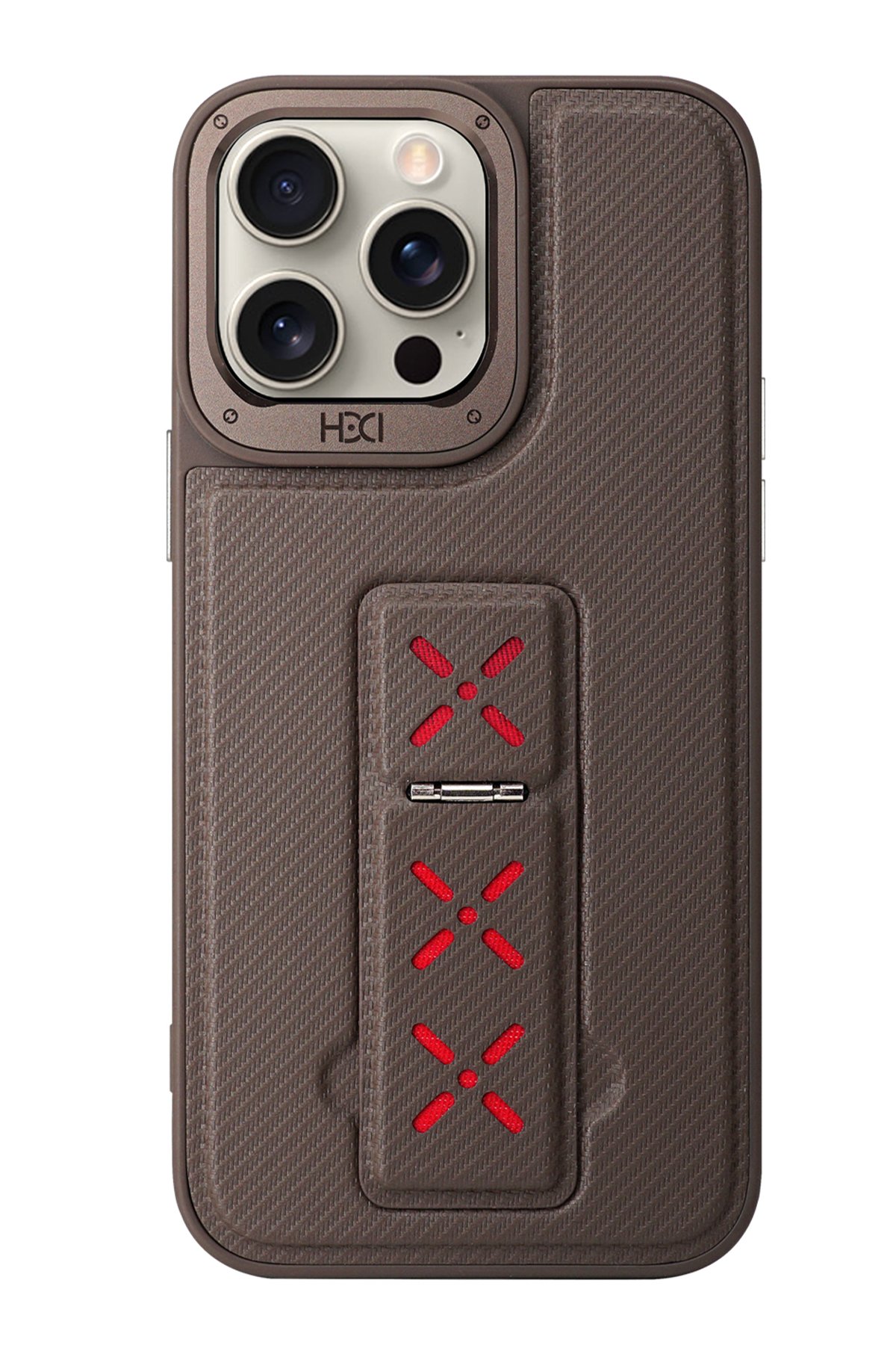 HDD iPhone 15 Pro Max Kılıf HBC-222 Bern Kapak - Koyu Yeşil