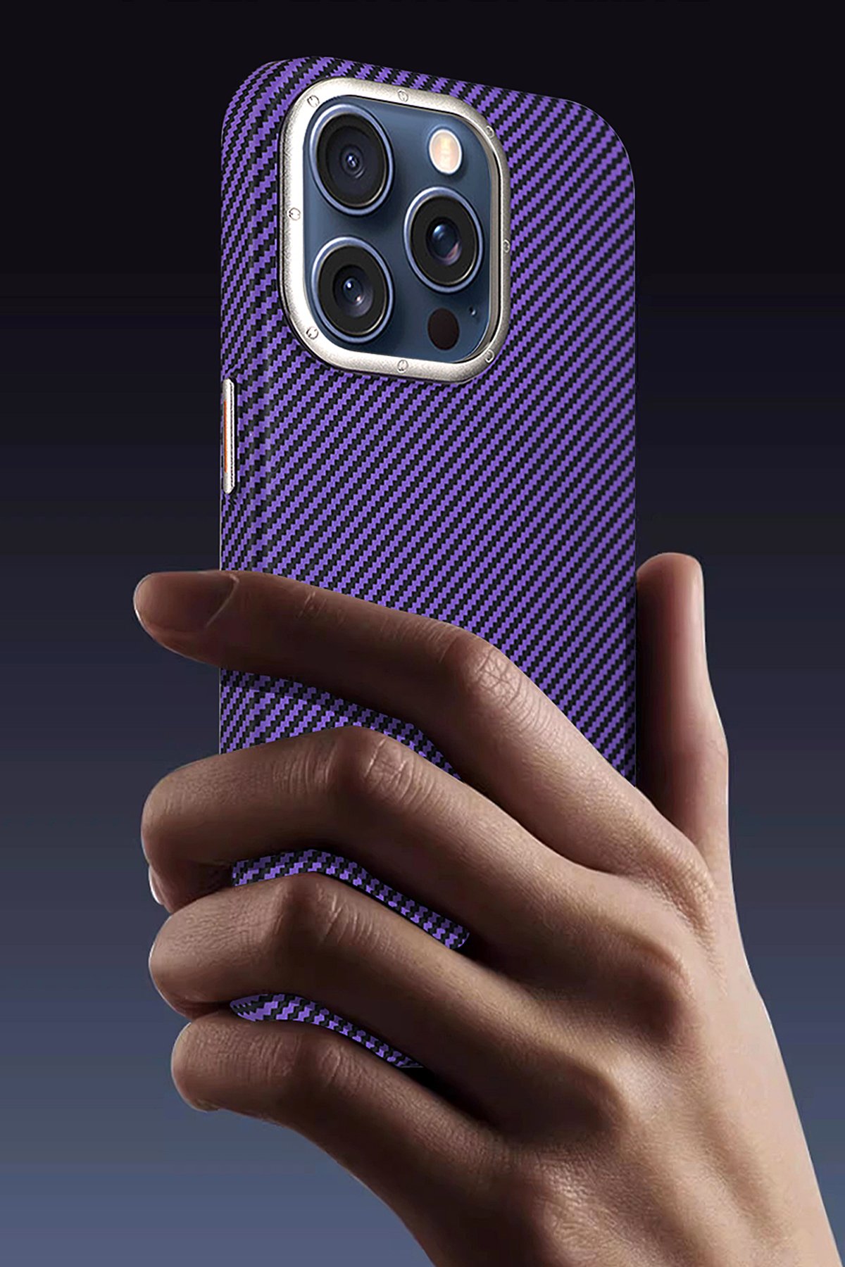 HDD iPhone 15 Pro Max HBC-265 Madrid Magsafe Standlı Kapak - Siyah