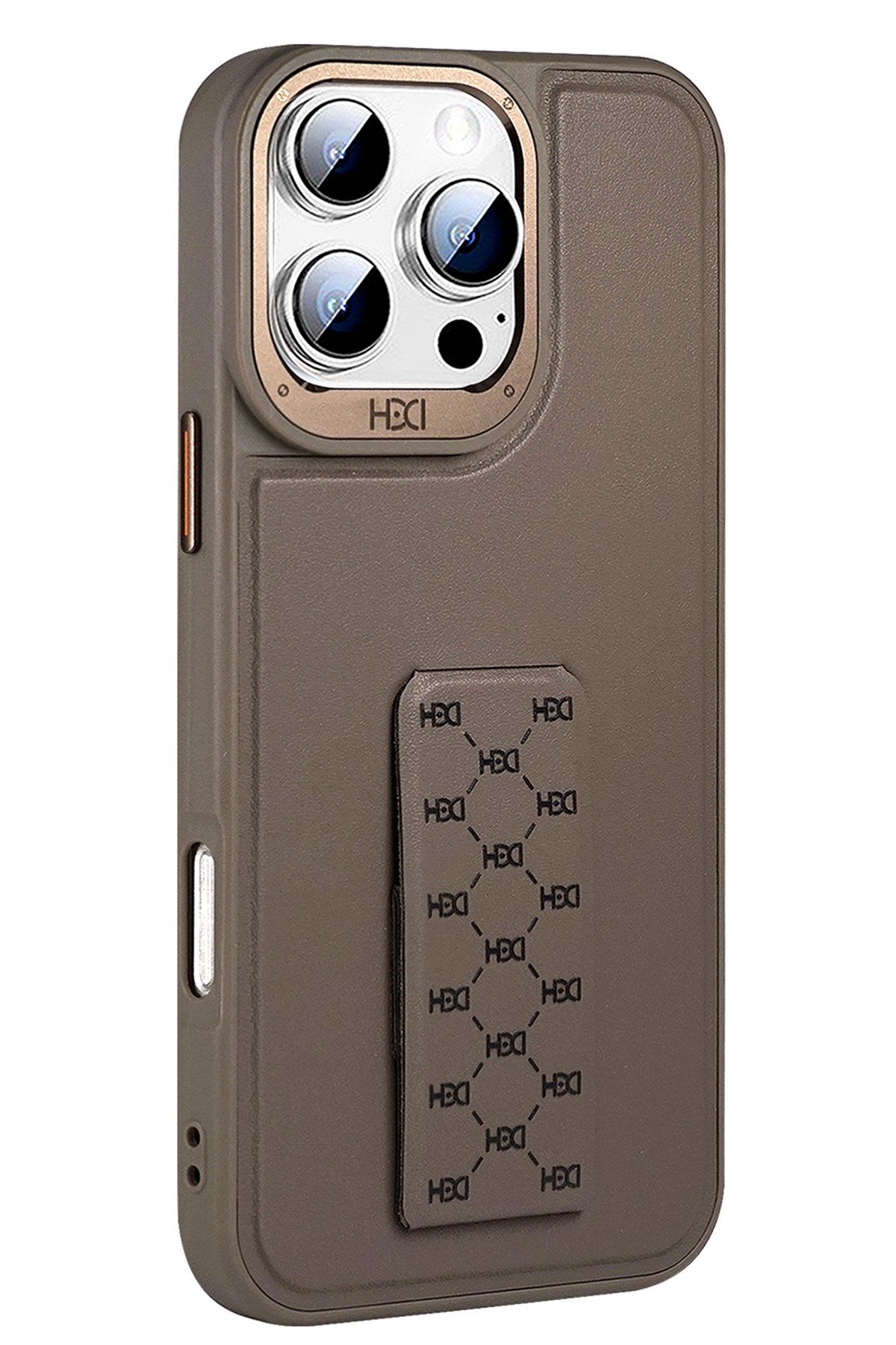 HDD iPhone 15 Pro Max Kılıf HBC-155 Lizbon Kapak - Gri