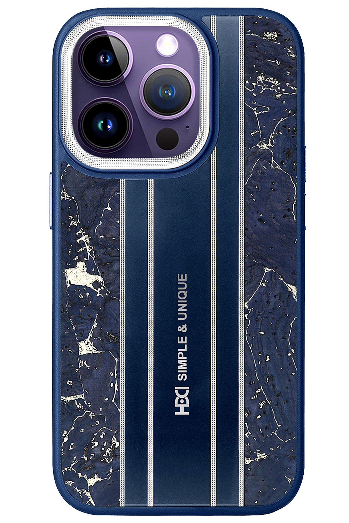 HDD iPhone 15 Pro Max HBC-201 Salvador Simli Kapak - Lacivert