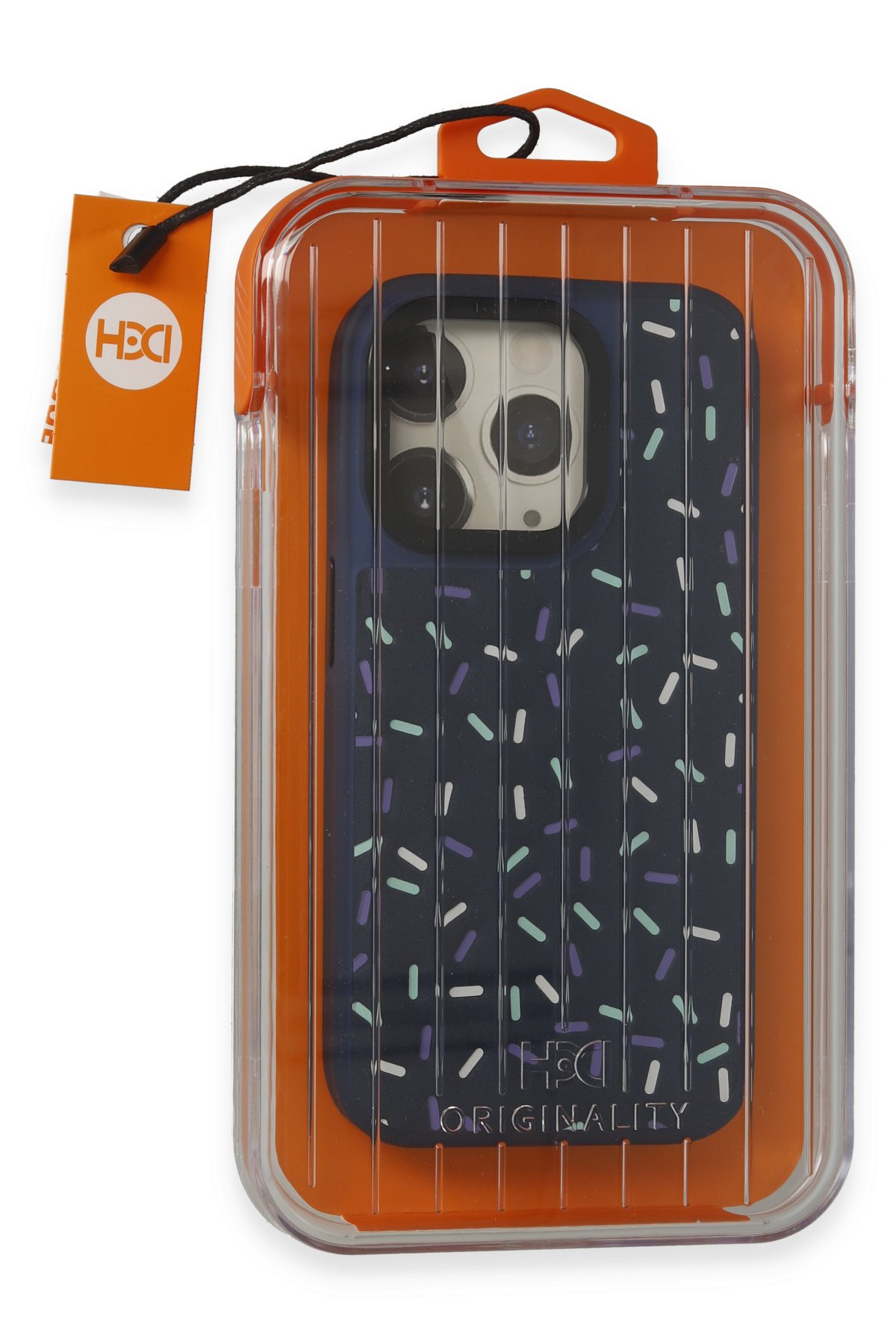 HDD iPhone 15 Pro Max Kılıf HBC-188 Astra Kapak - Lacivert