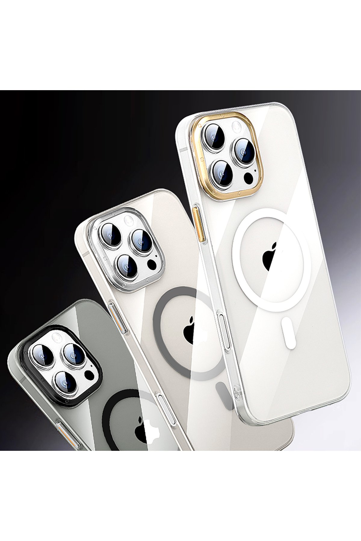 HDD iPhone 16 HBC-263 Monaco Kapak - Natural Grey