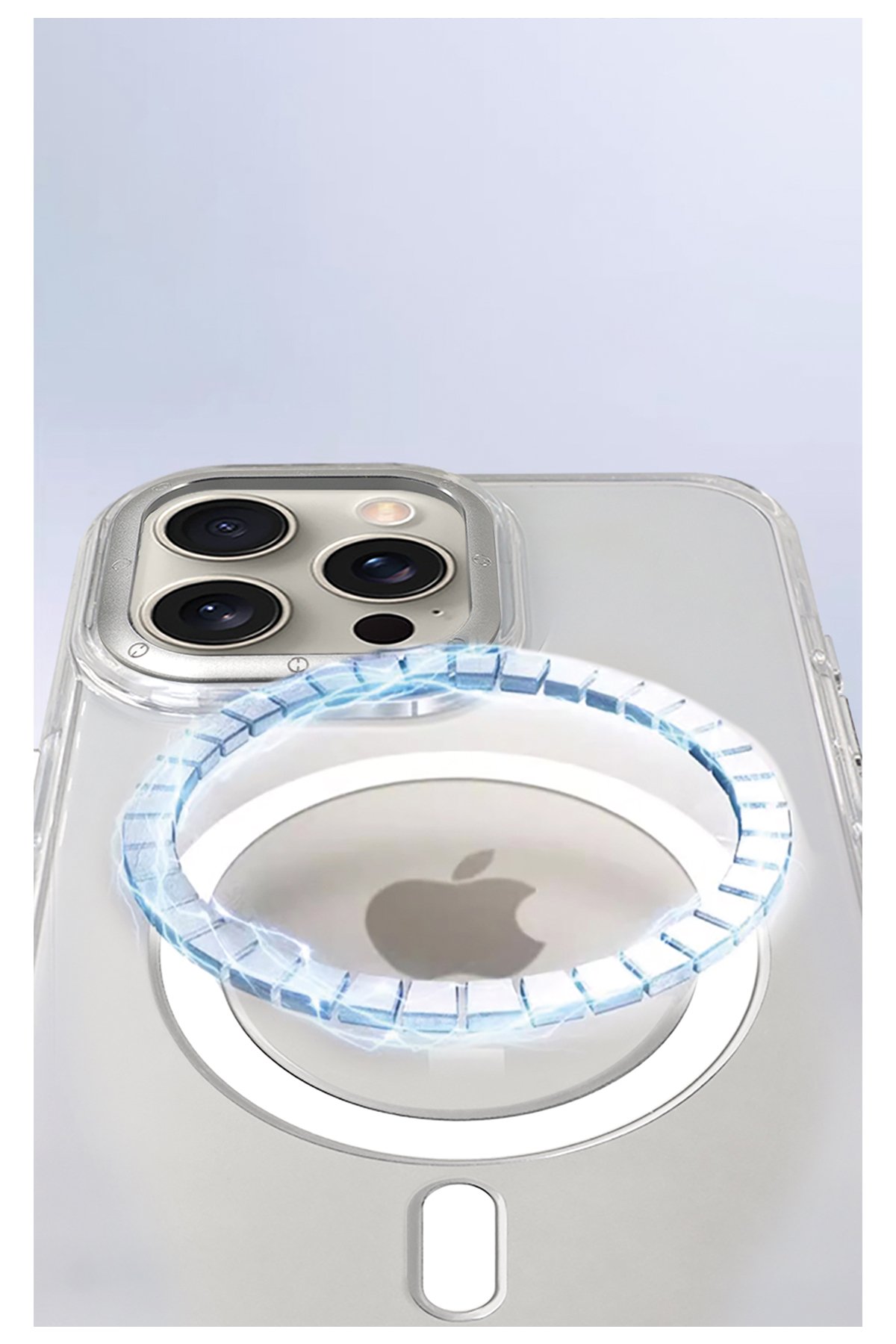 HDD iPhone 16 Pro HBC-264 Lambor Karbon Fiber Sport Kapak - Titan Gri