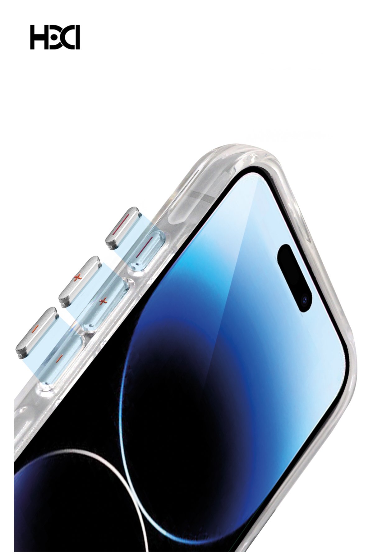 HDD iPhone 16 Pro Max HBC-263 Monaco Kapak - Siyah