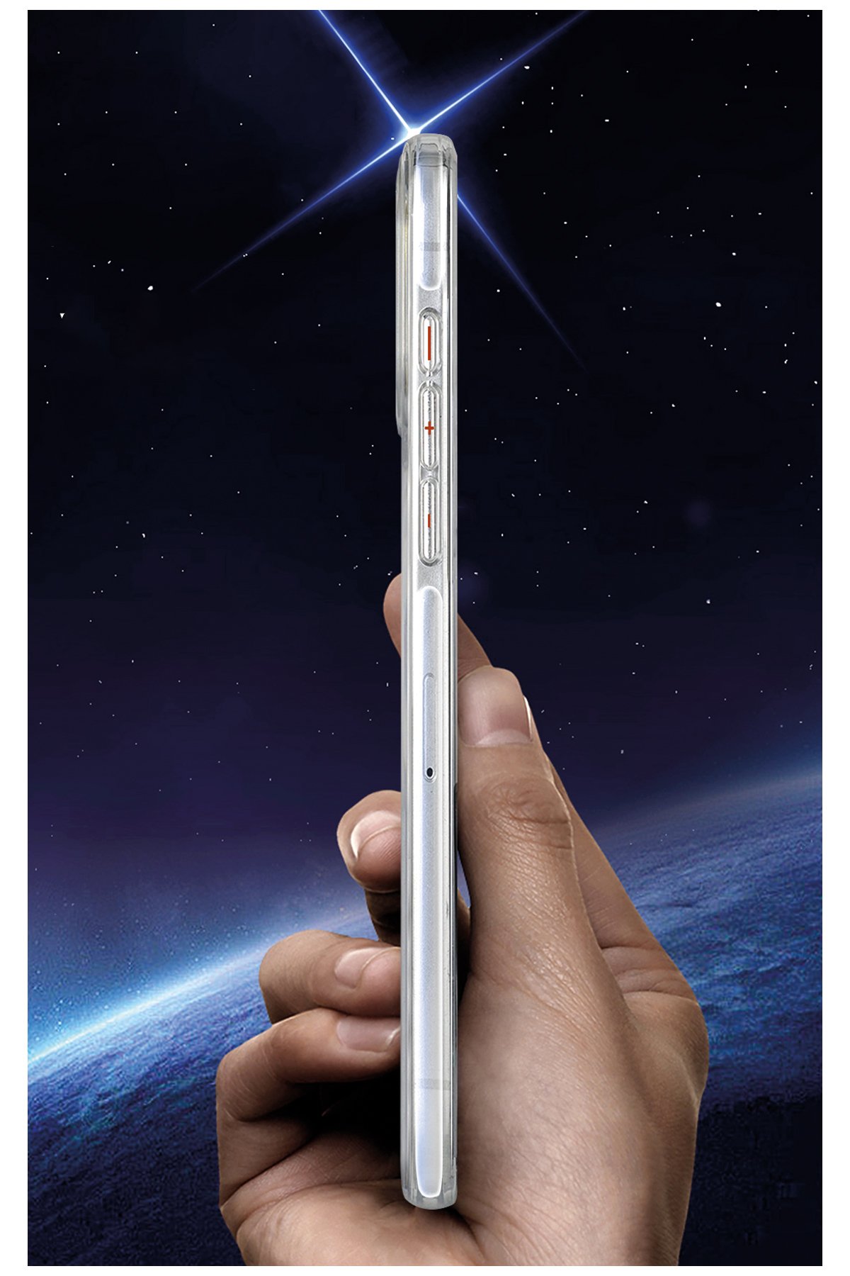 HDD iPhone 16 Pro Max HBC-263 Monaco Kapak - Siyah