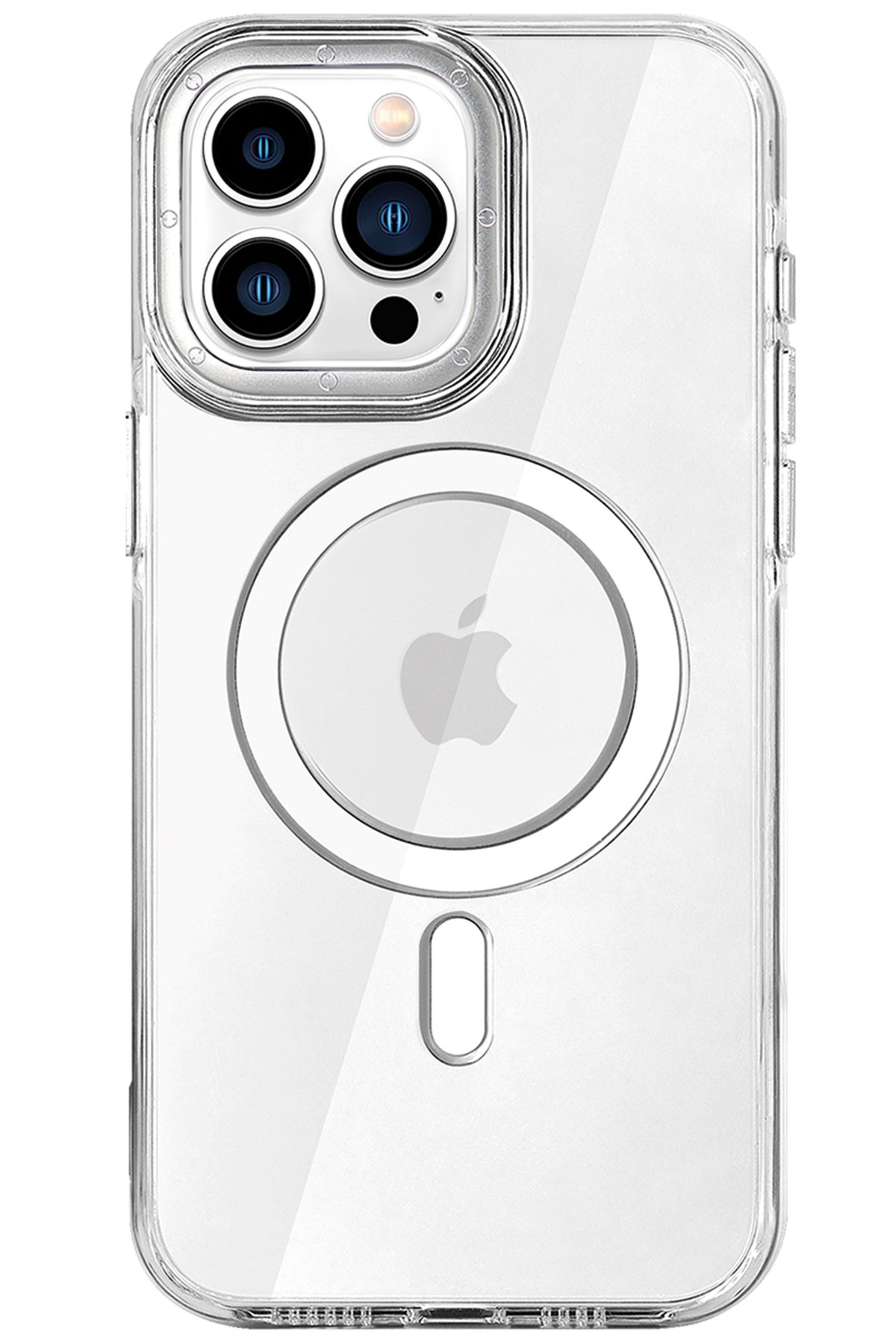 HDD iPhone 16 Pro Max HBC-274 PC 2.0 Şeffaf Magsafe Kapak - Siyah
