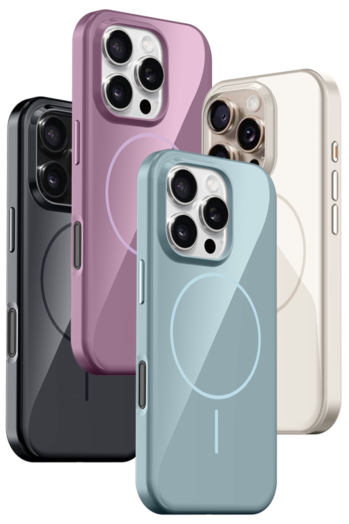 HDD iPhone 16 Pro Max HBC-264 Lambor Karbon Fiber Sport Kapak - Siyah