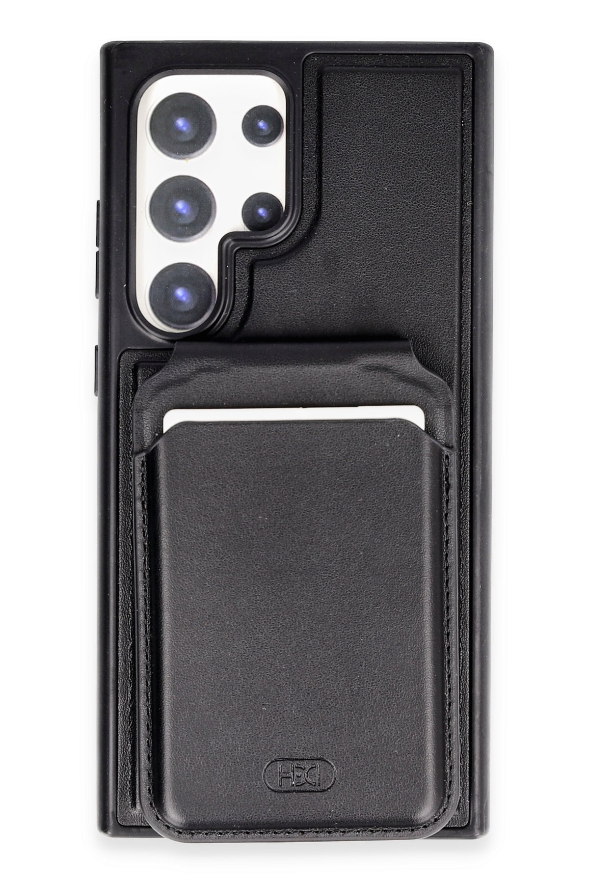 HDD Samsung Galaxy S24 Ultra HBC-247 Atina Kartvizitli Kapak - Koyu Yeşil