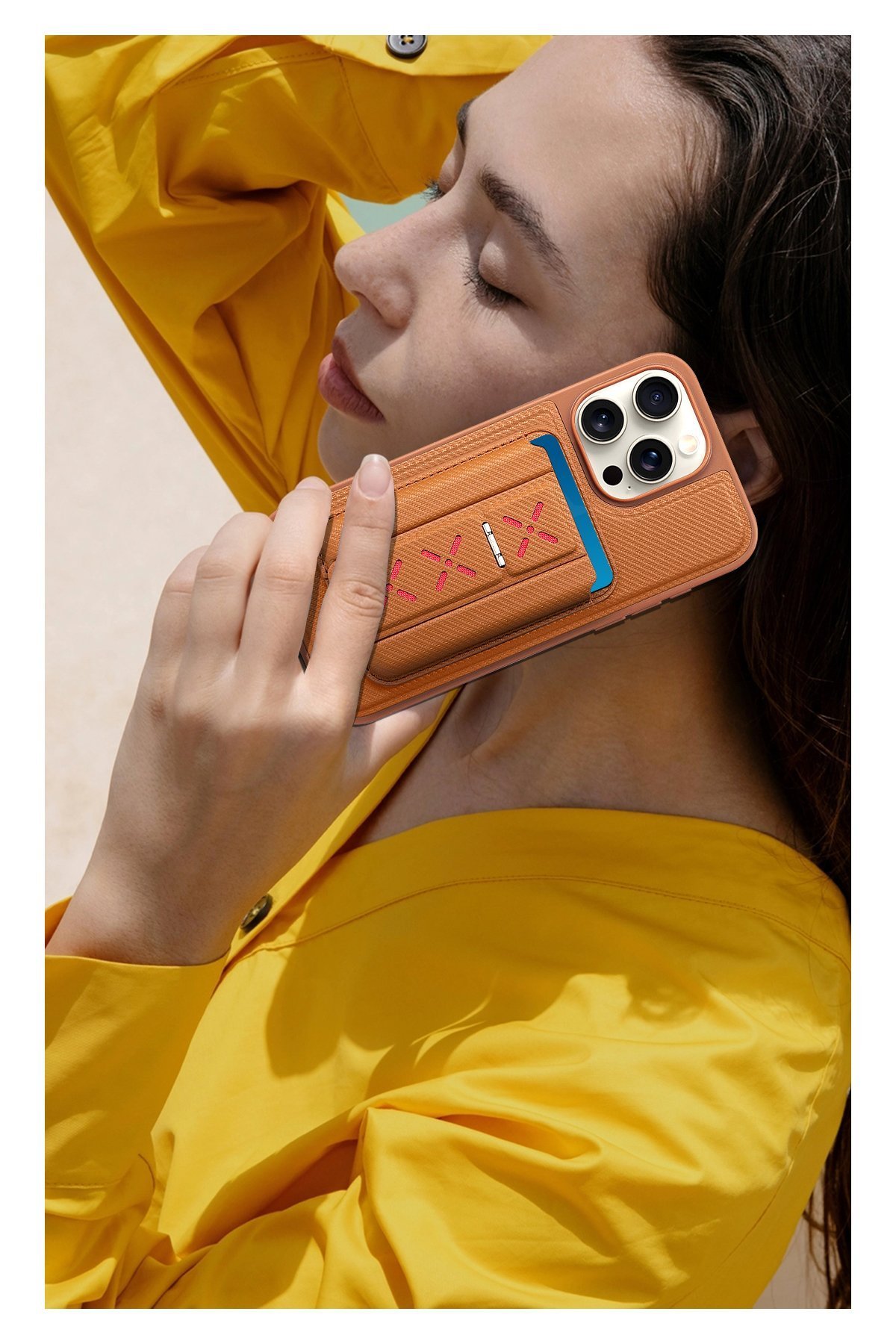 HDD Samsung Galaxy S24 Ultra HBC-258 Hamburg Magnet Kartvizitli Standlı Kapak - Siyah