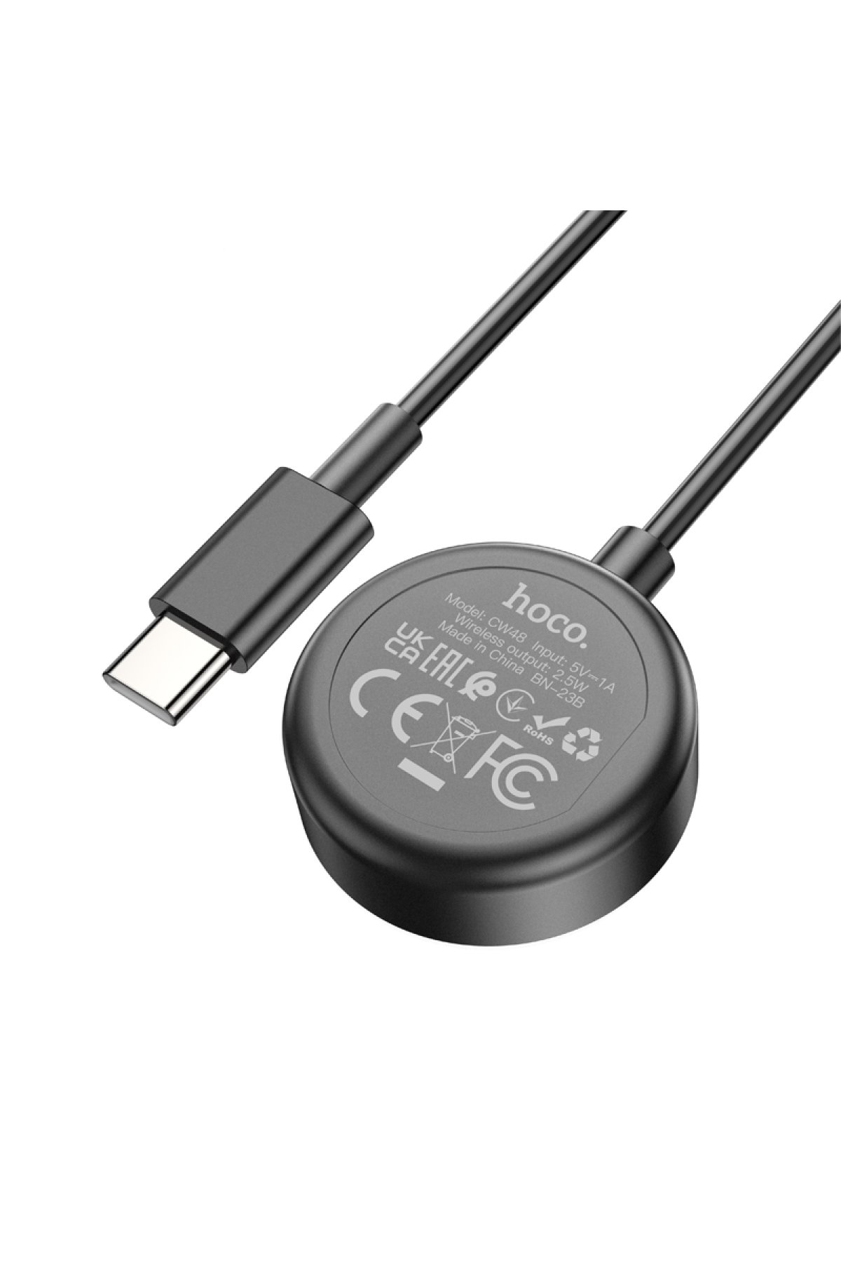 Hoco UA27 2M Tak Çalıştır Type-C to HDMI Dönüştürücü - Gri