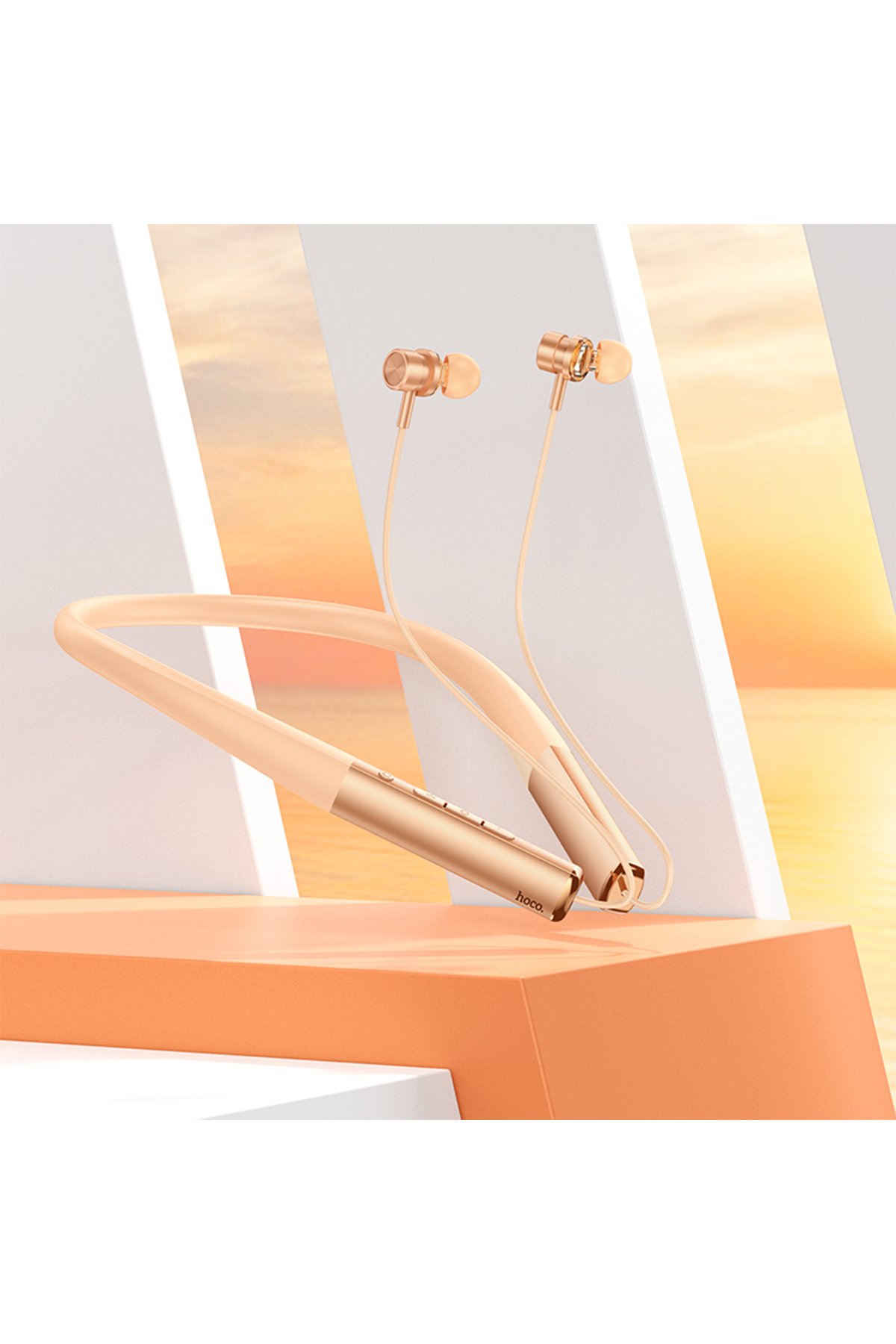 Hoco W50 Cute Fun BT RGB Kablosuz Kafaüstü Kulaklık - Pembe