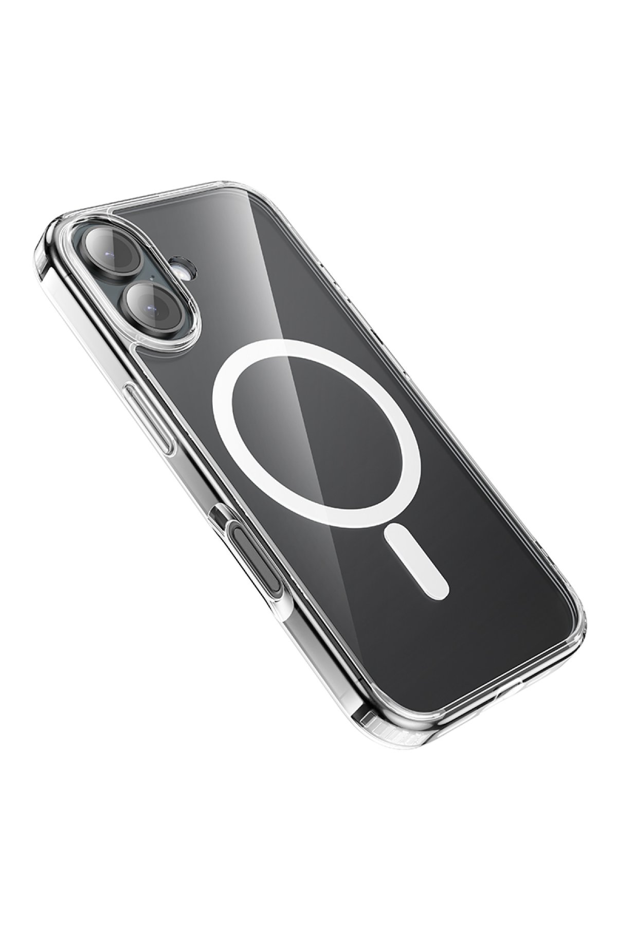 Hoco iPhone 16 Rotating Magsafe Standlı Kapak - Siyah