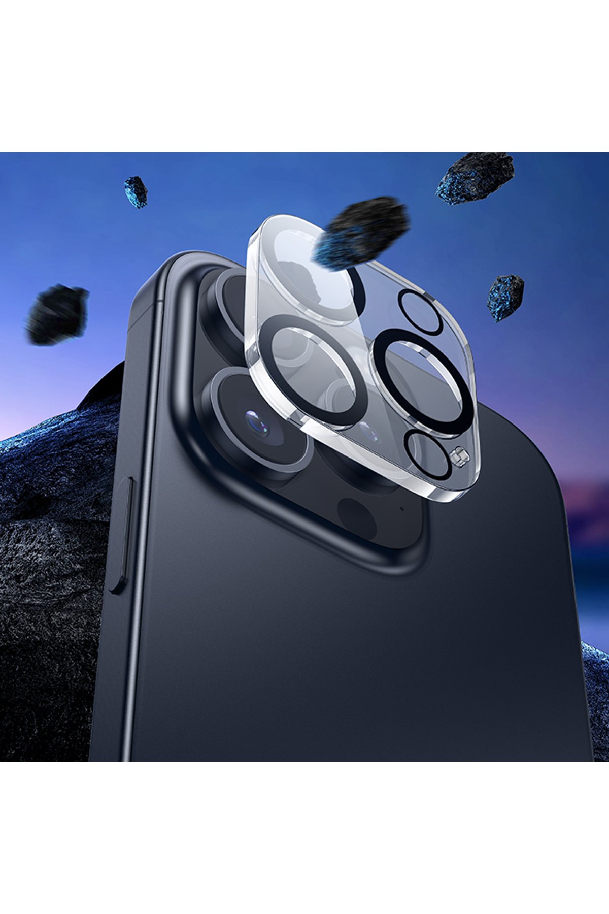 Hoco iPhone 16 Pro Invisible Magsafe Kapak - Şeffaf