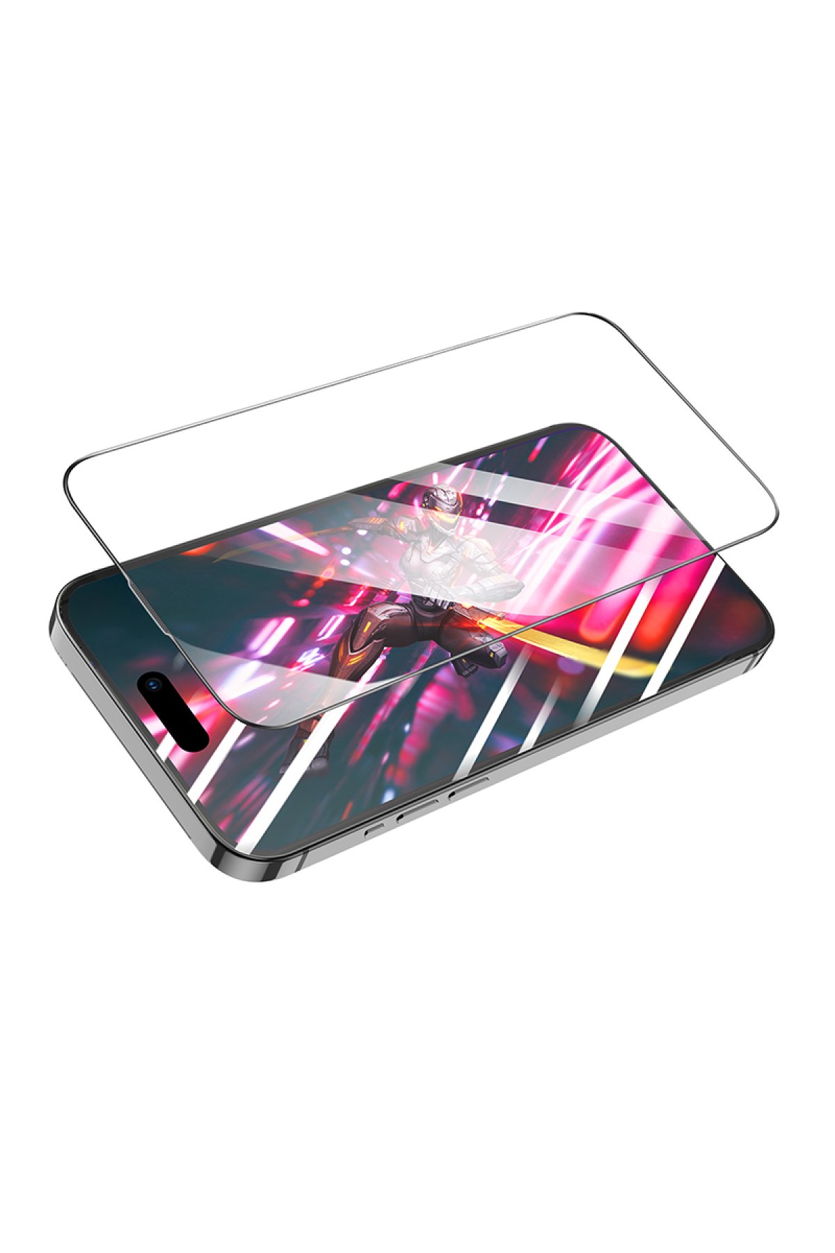 Hoco iPhone 16 Pro Max Rotating Magsafe Standlı Kapak - Siyah