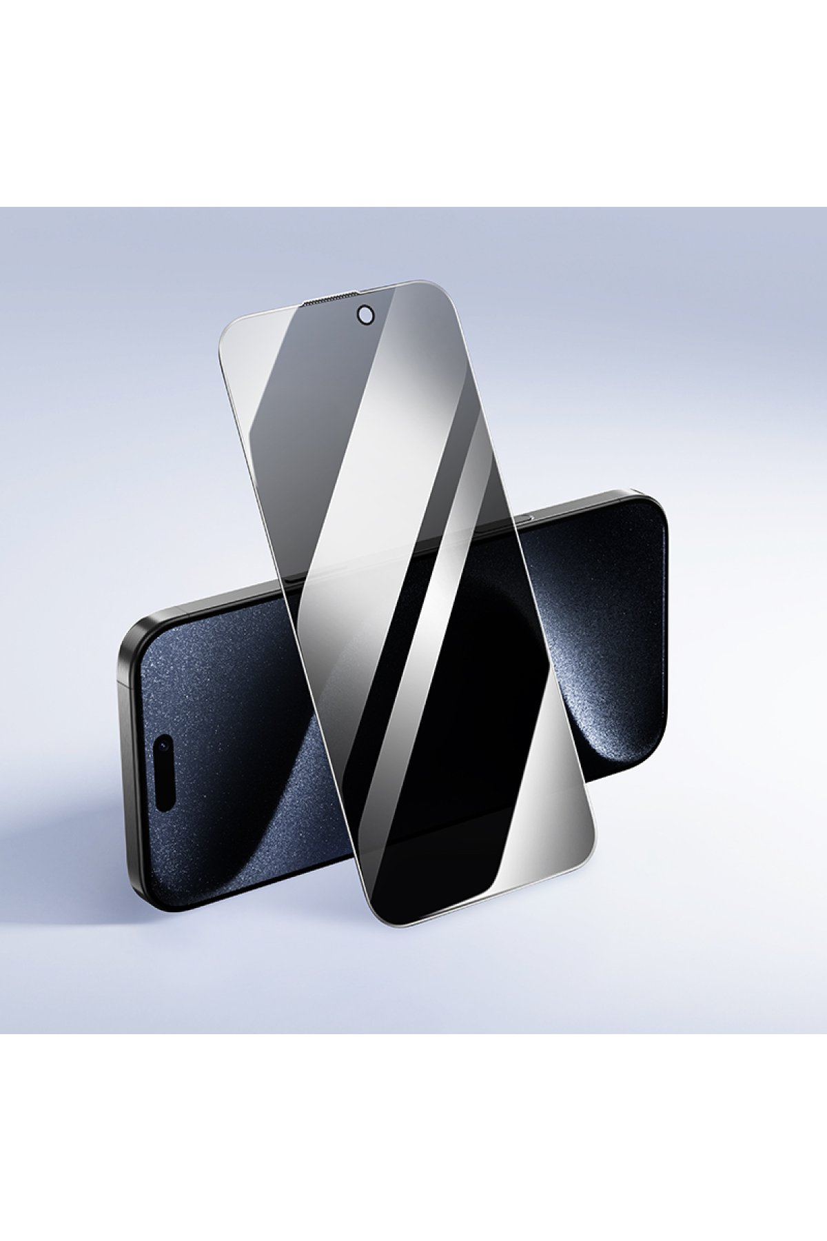 Hoco iPhone 16 Pro Max 3D Metal Frame Kamera Lens - Siyah