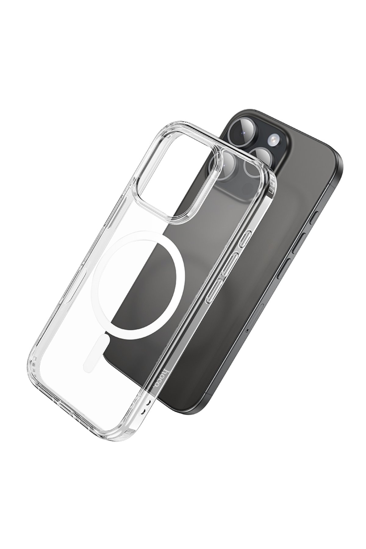 Hoco iPhone 16 Pro Max Vip Magsafe Kılıf - Şeffaf