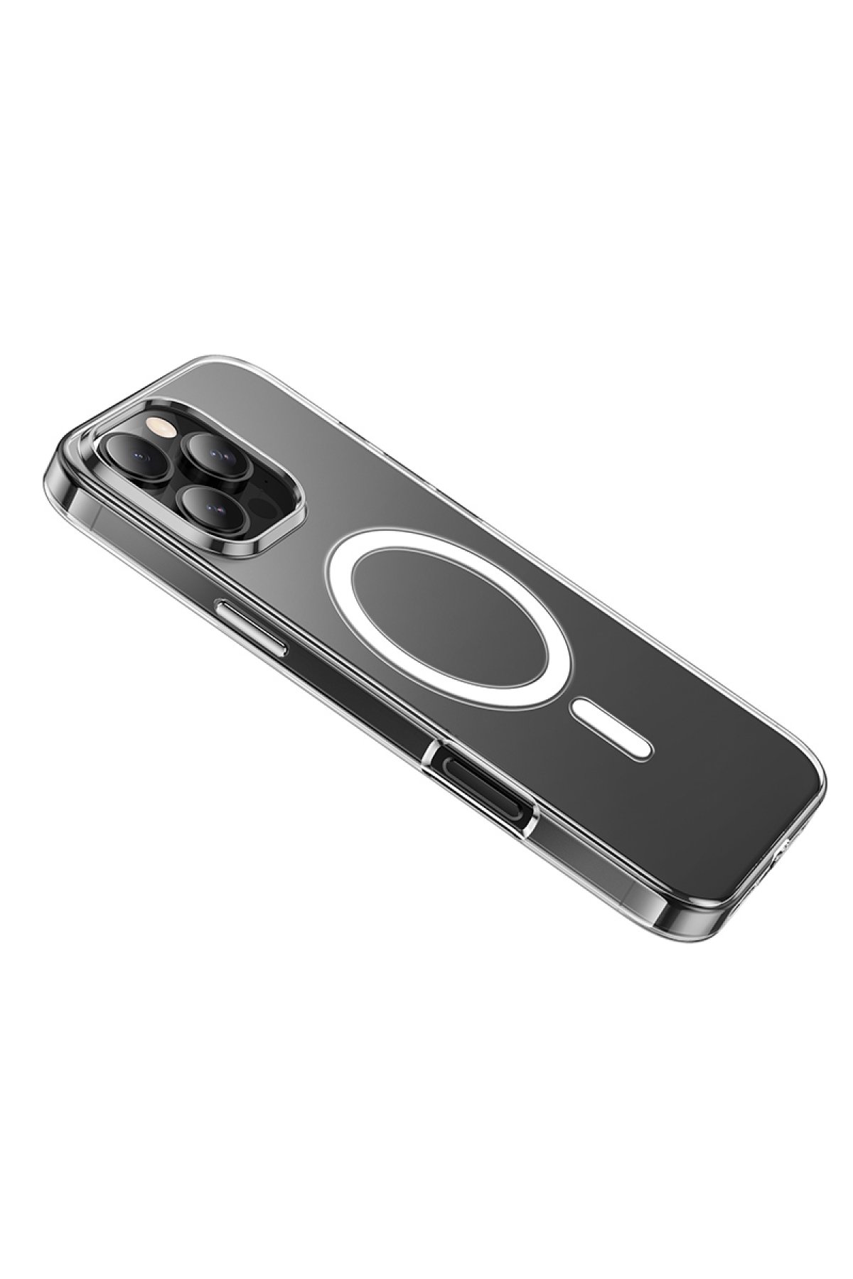 Hoco iPhone 16 Pro Armour Antishock Protective Magsafe Kapak - Beyaz