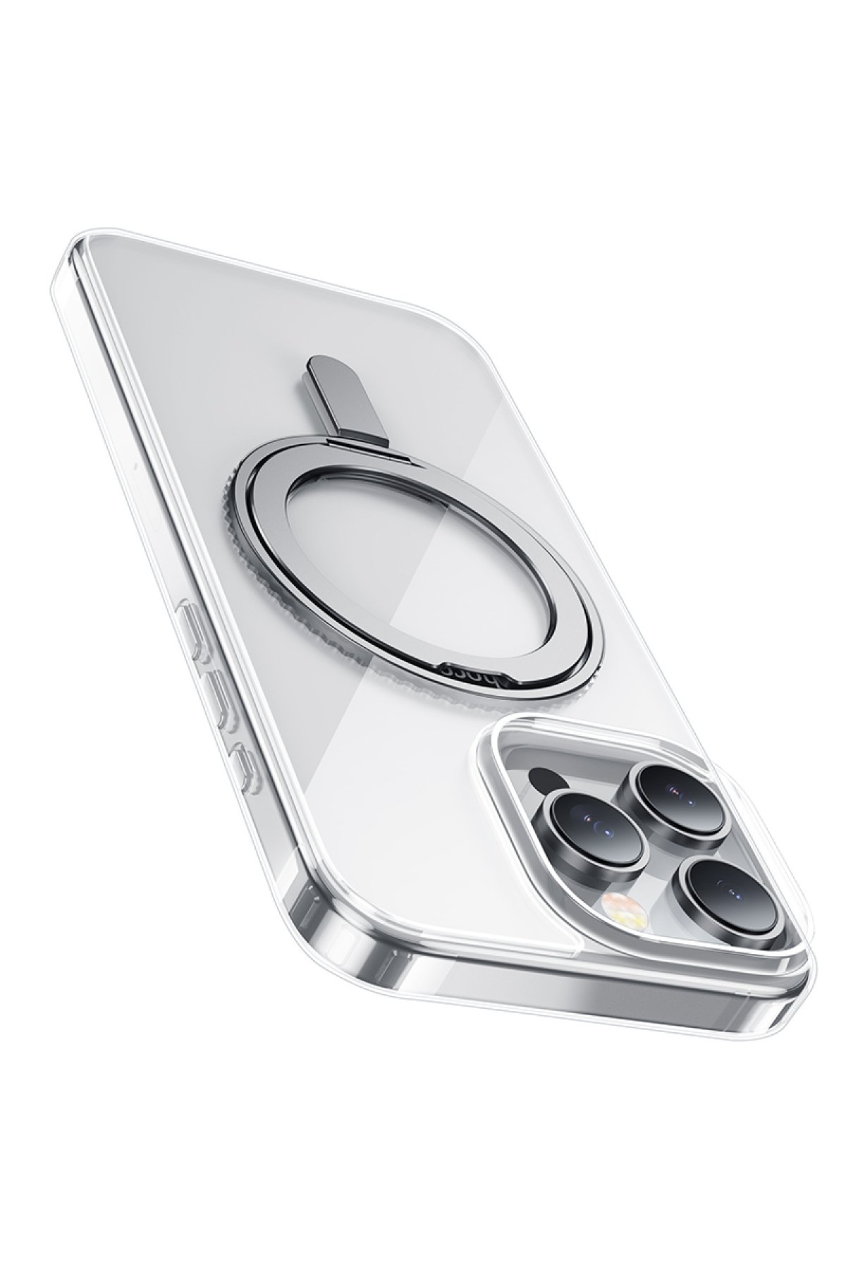 Hoco iPhone 16 Pro Anti Fall Airbag Magsafe Kapak - Şeffaf