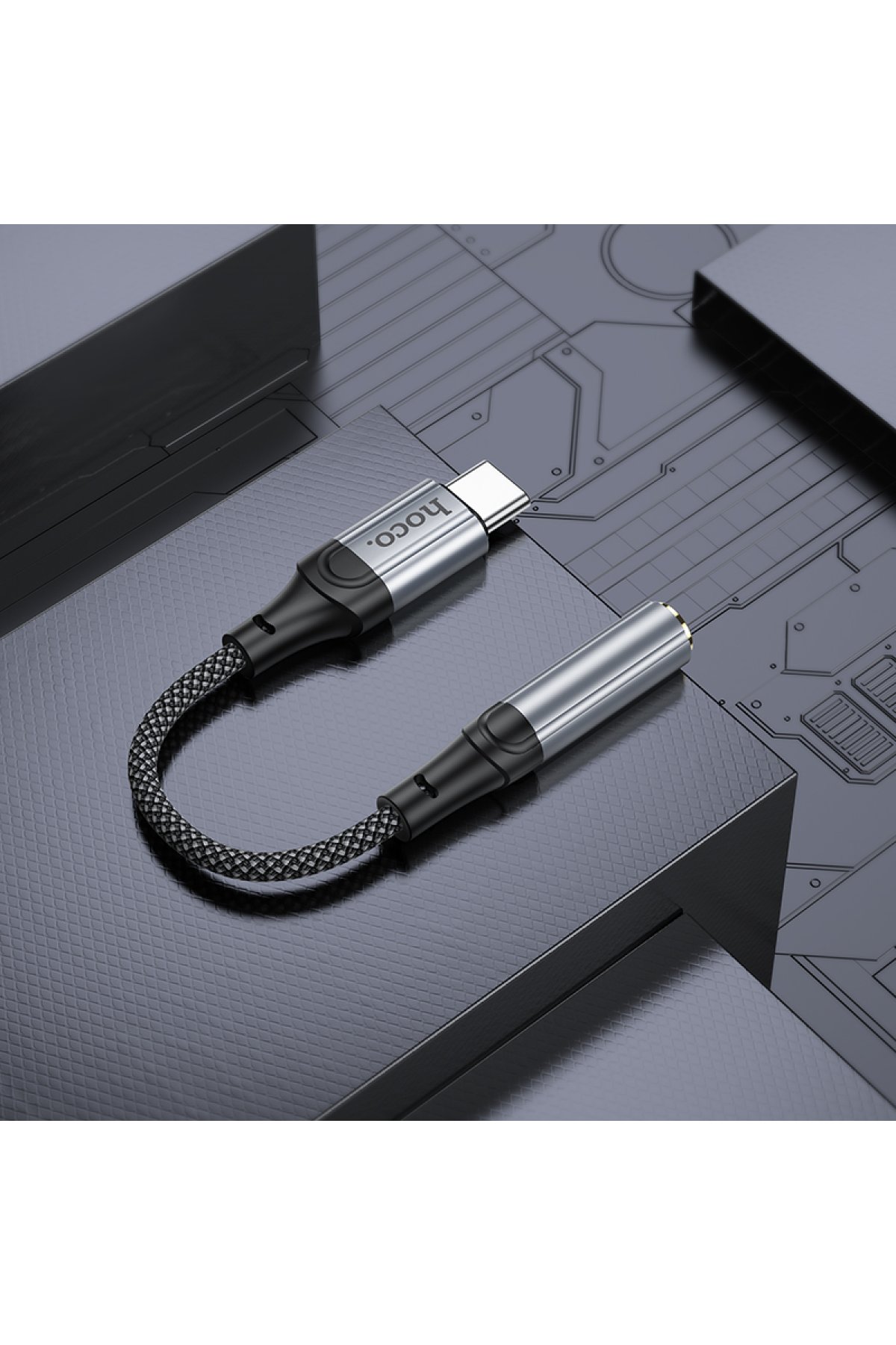 Hoco X88 1M USB to Type-C Şarj Data Kablosu - Beyaz